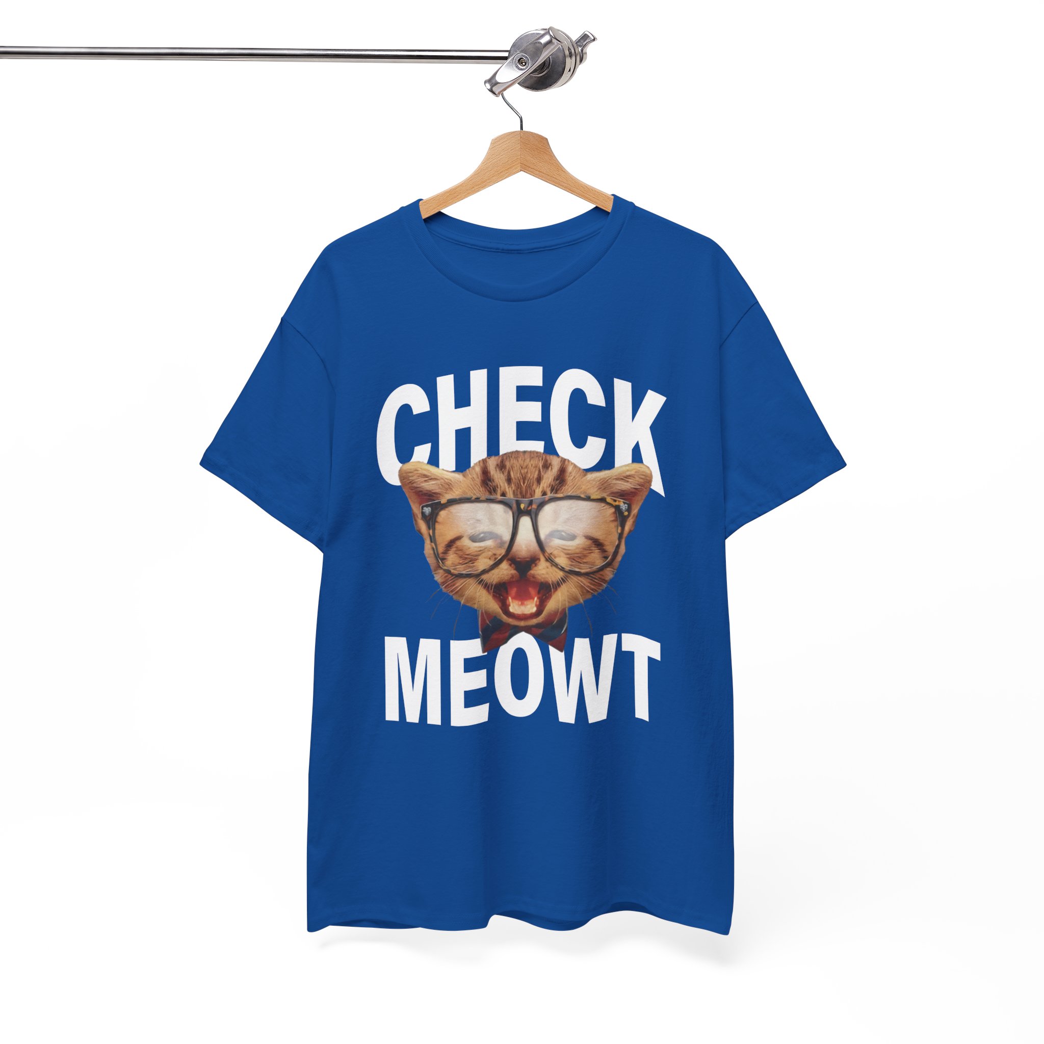 Check Meowt Cat Lover T-Shirt - Image 5