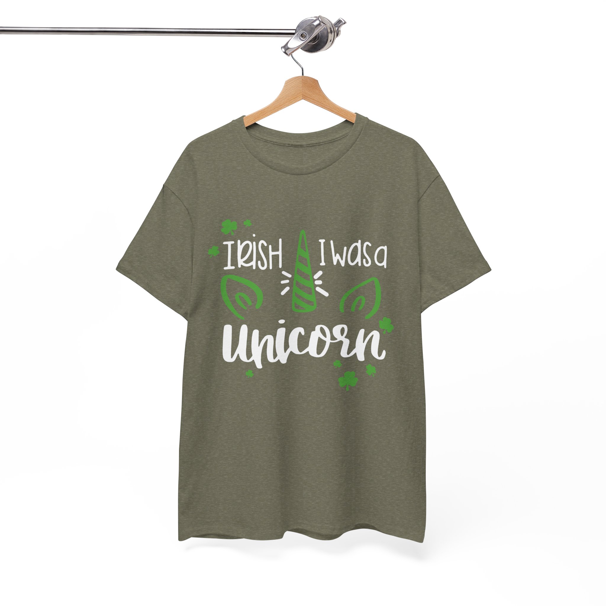 Irish I Was a Unicorn T-Shirt - Image 3