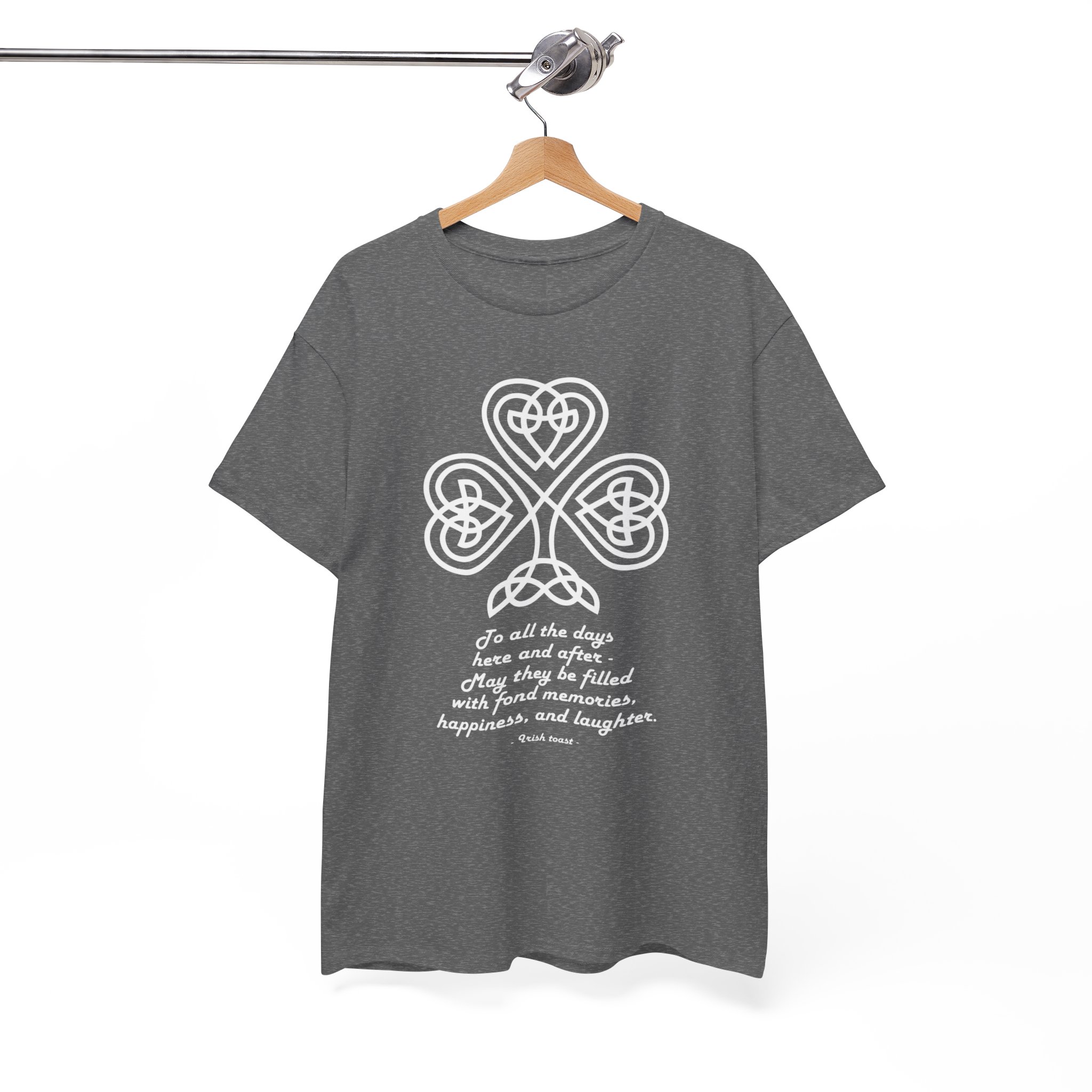 Celtic Shamrock Irish Toasts T-Shirt - Image 5
