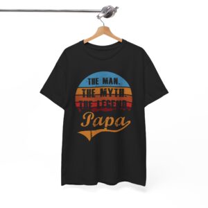 The Man The Myth The Legend Papa Retro Fathers Day T-Shirt