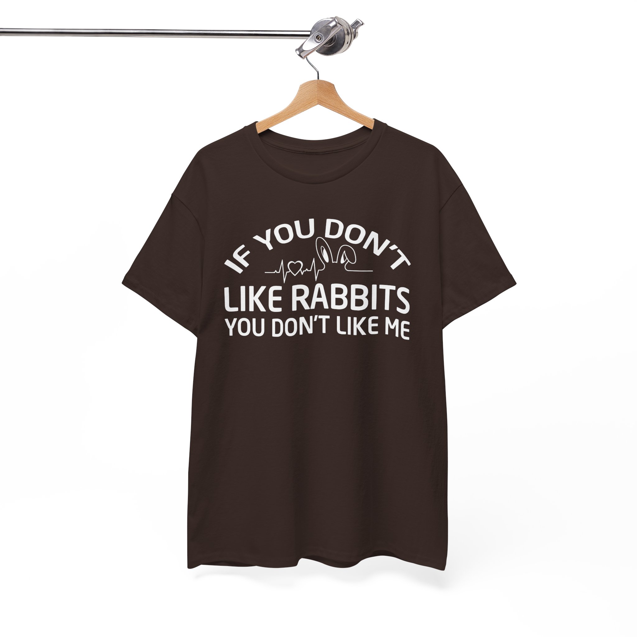 If You Don't Like Rabbits You Don't Like Me T-Shirt - Image 3