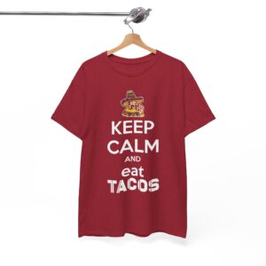 Keep Calm and Eat Tacos Funny Tee