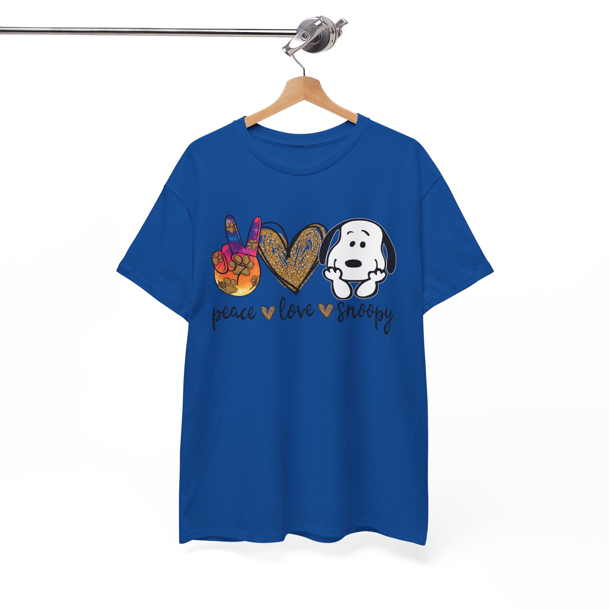 Peace Love Snoopy T-Shirt - Image 7