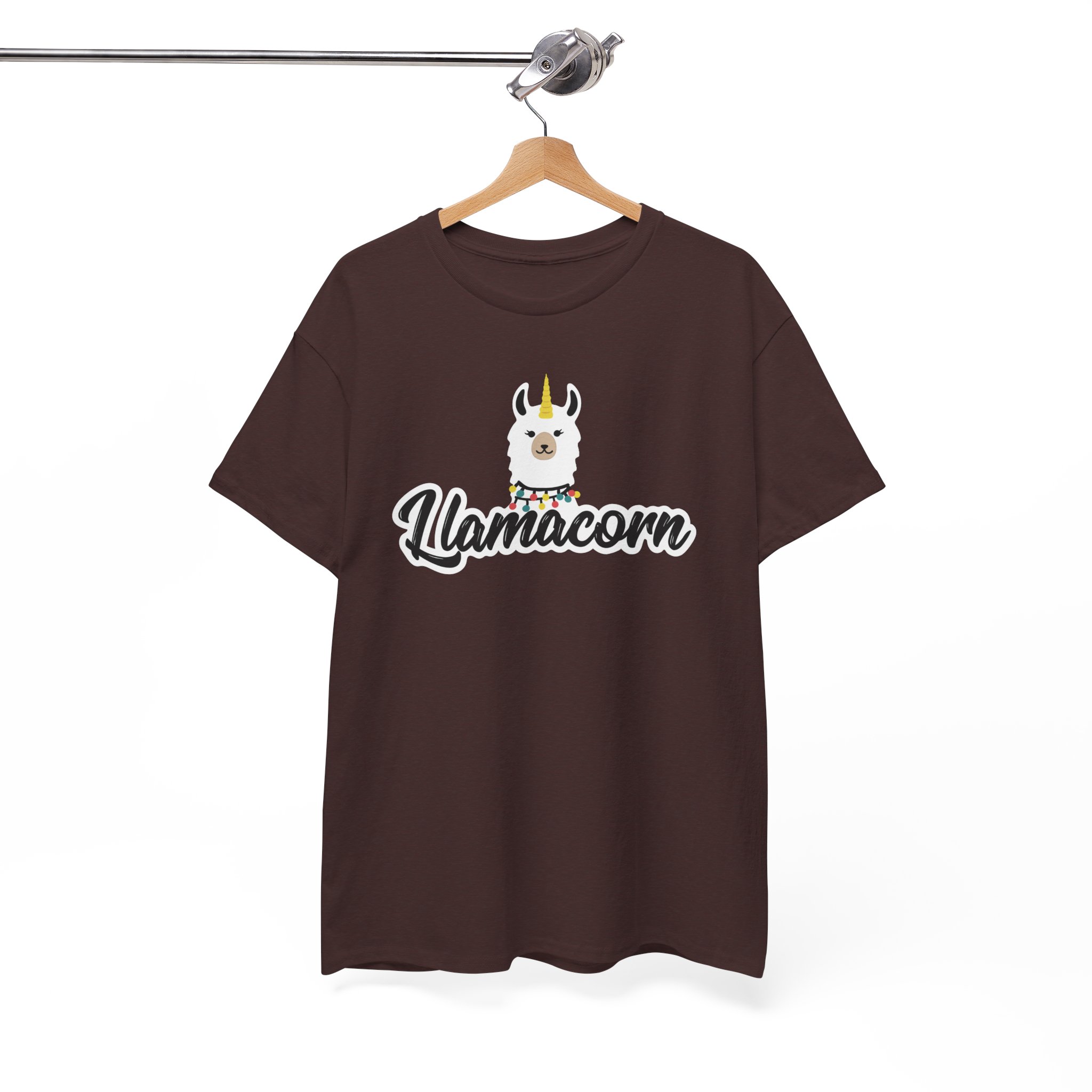 Llamacorn Graphic Tee - Cute Llama Unicorn Shirt - Image 2