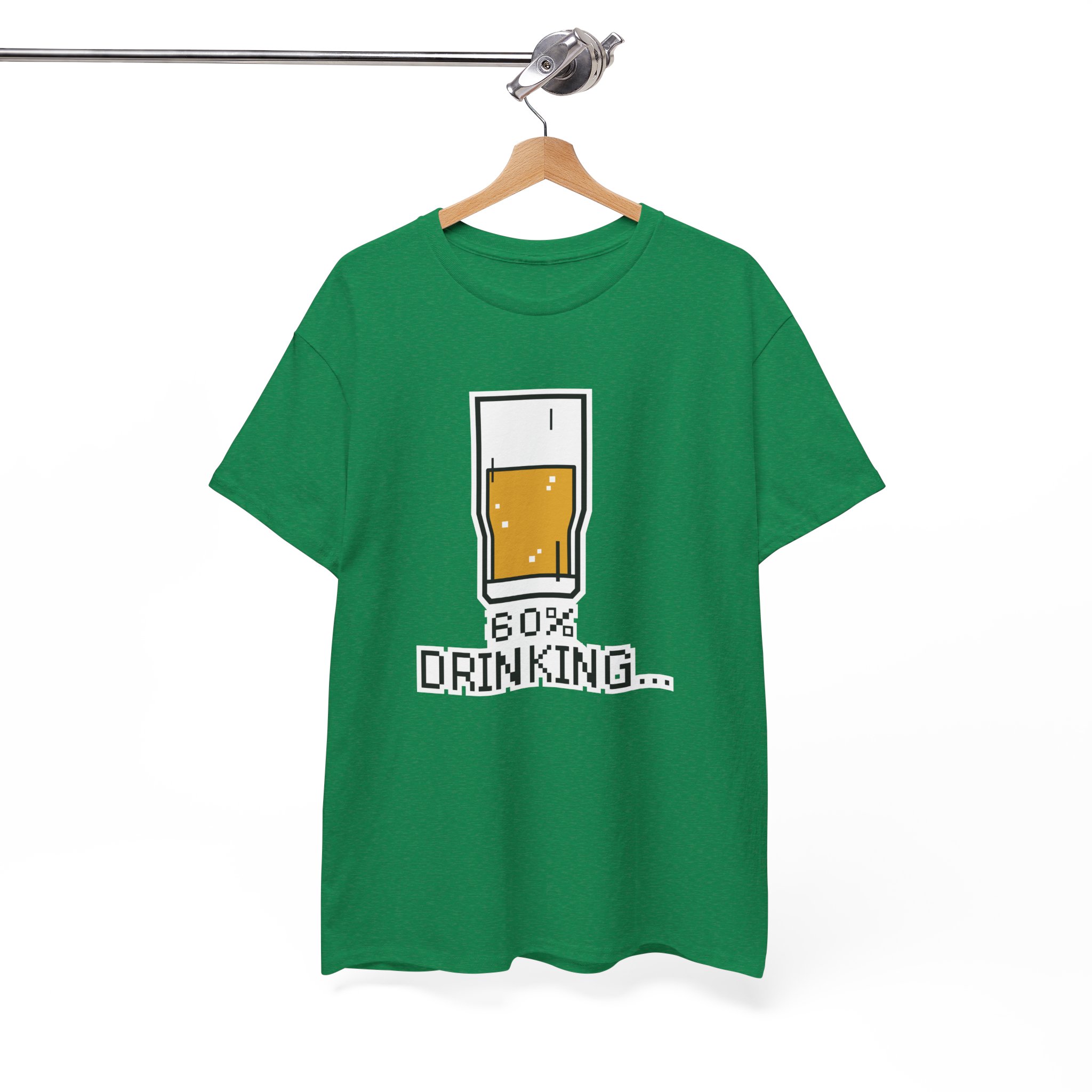 Beer 60% Drinking Team T-Shirt - Image 7