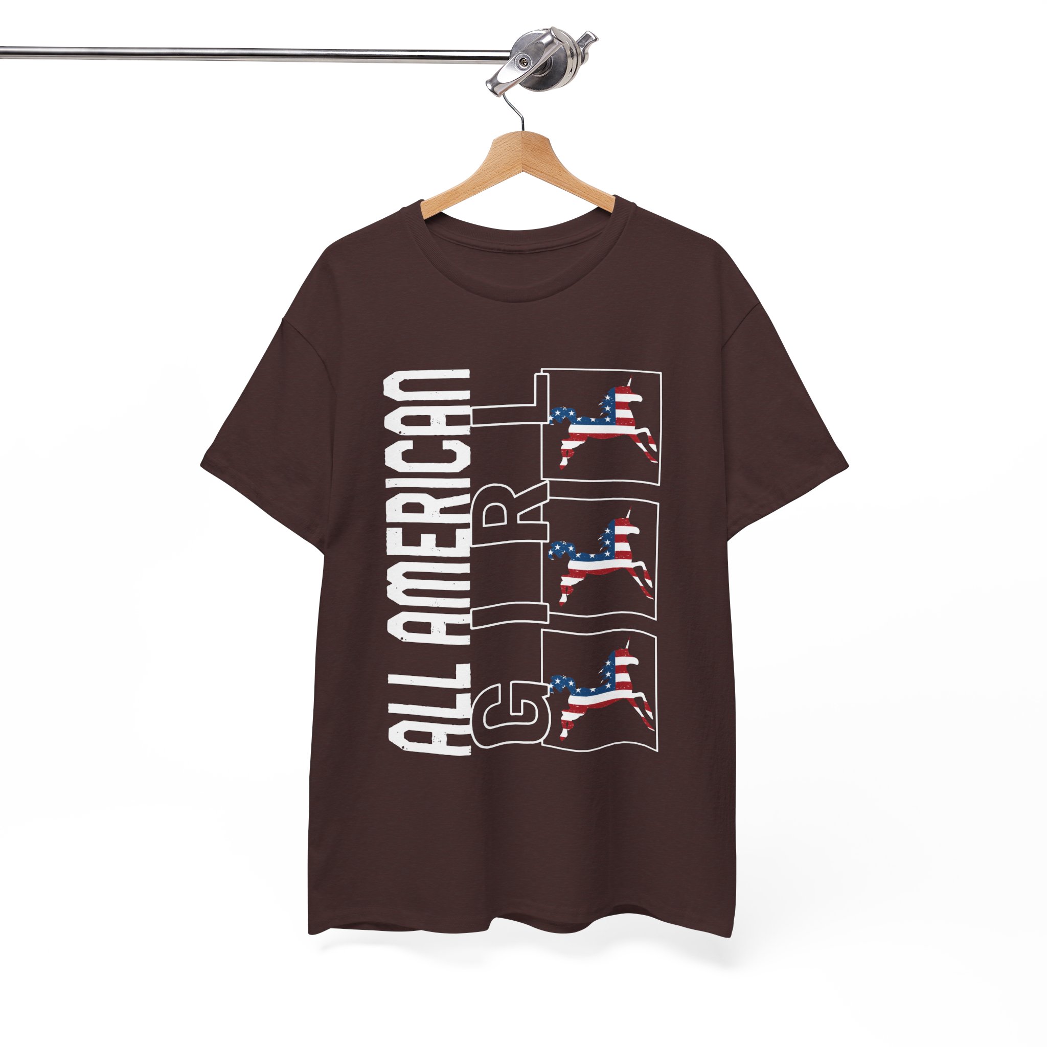 All American Girl Patriotic USA 4th Of July T‑Shirt - Image 2