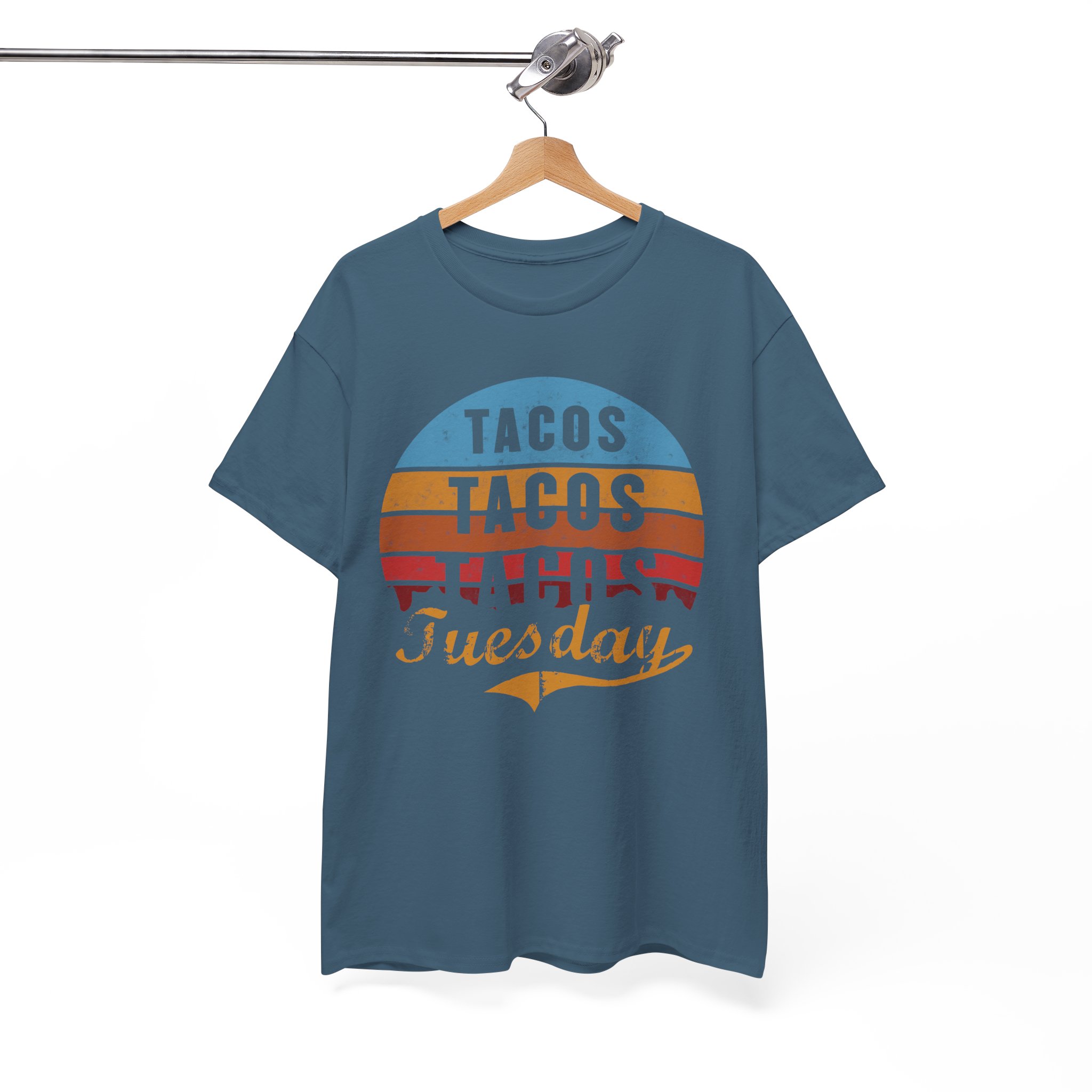 Taco Tuesday Retro Vintage T-Shirt - Image 4