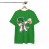 St. Patrick's Day Leprechaun Unicorn Dabbing with Beer T-Shirt