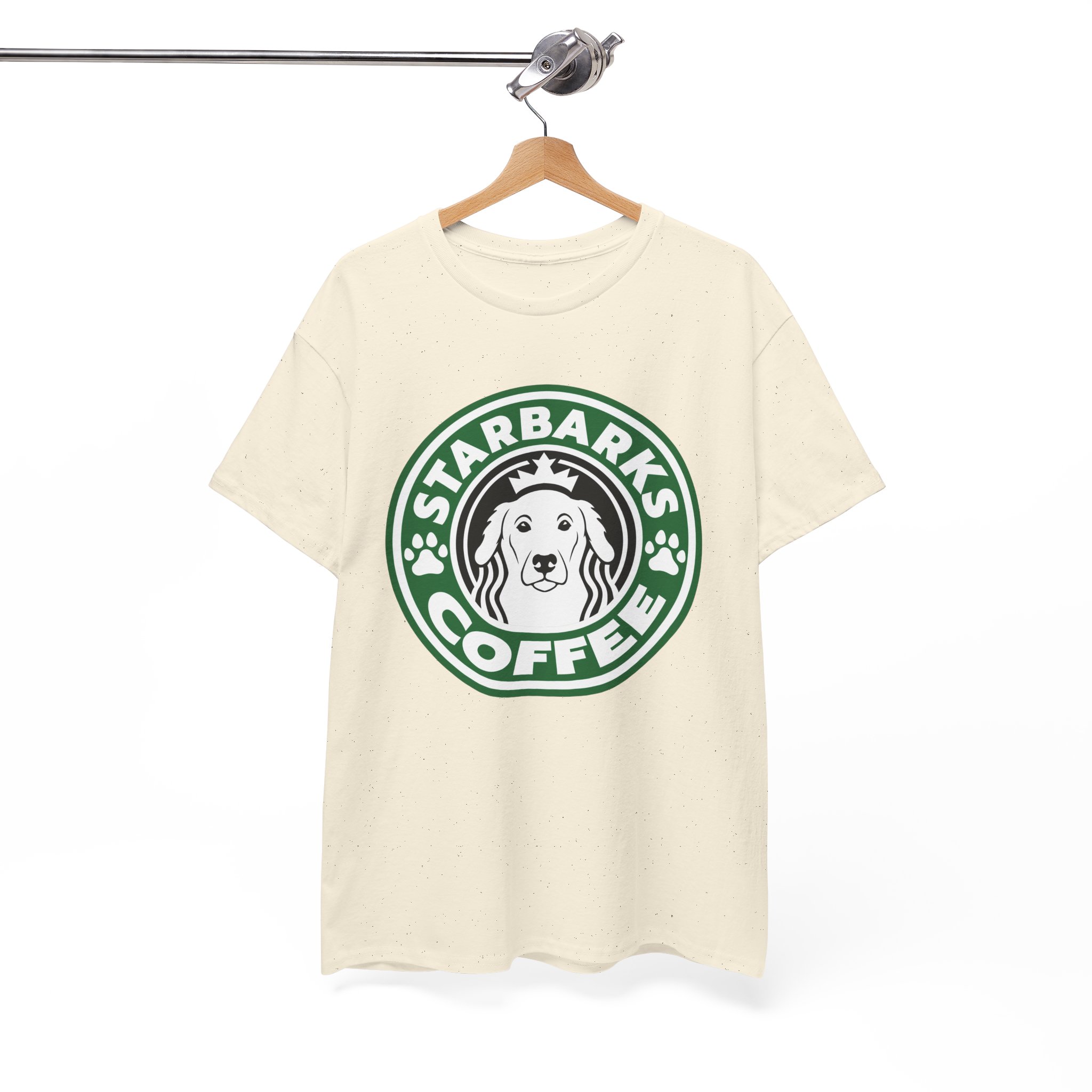 Starbarks Coffee Dog Lover T-Shirt - Image 2