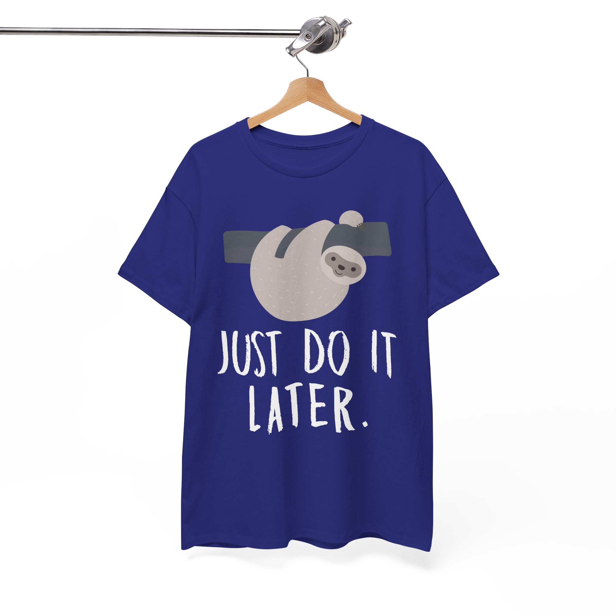 Just Do It Later Sloth T-Shirt - Image 10