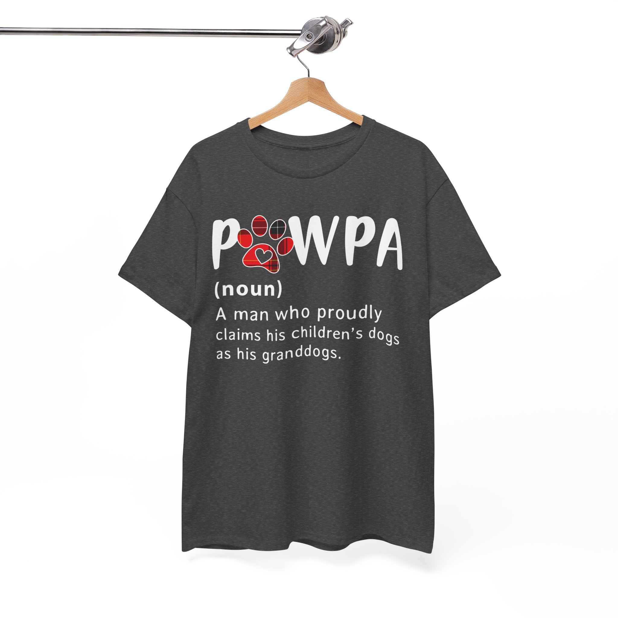 Pawpa Grandpa Dog Dad T-Shirt