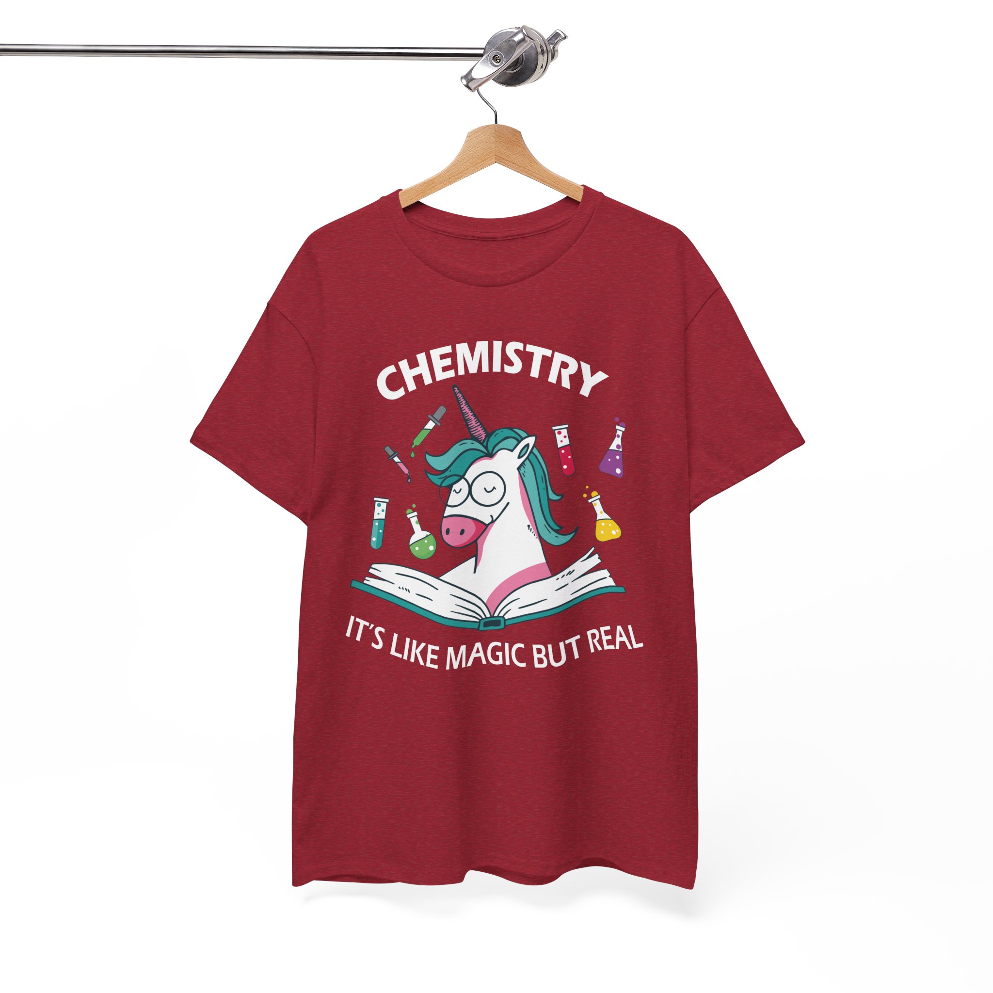 Chemistry Science Tee for Students & Teachers Unicorn Lover T-Shirt - Image 11