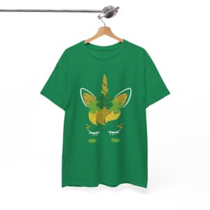St. Patrick's Day Unicorn Rainbow Shamrock T-Shirt