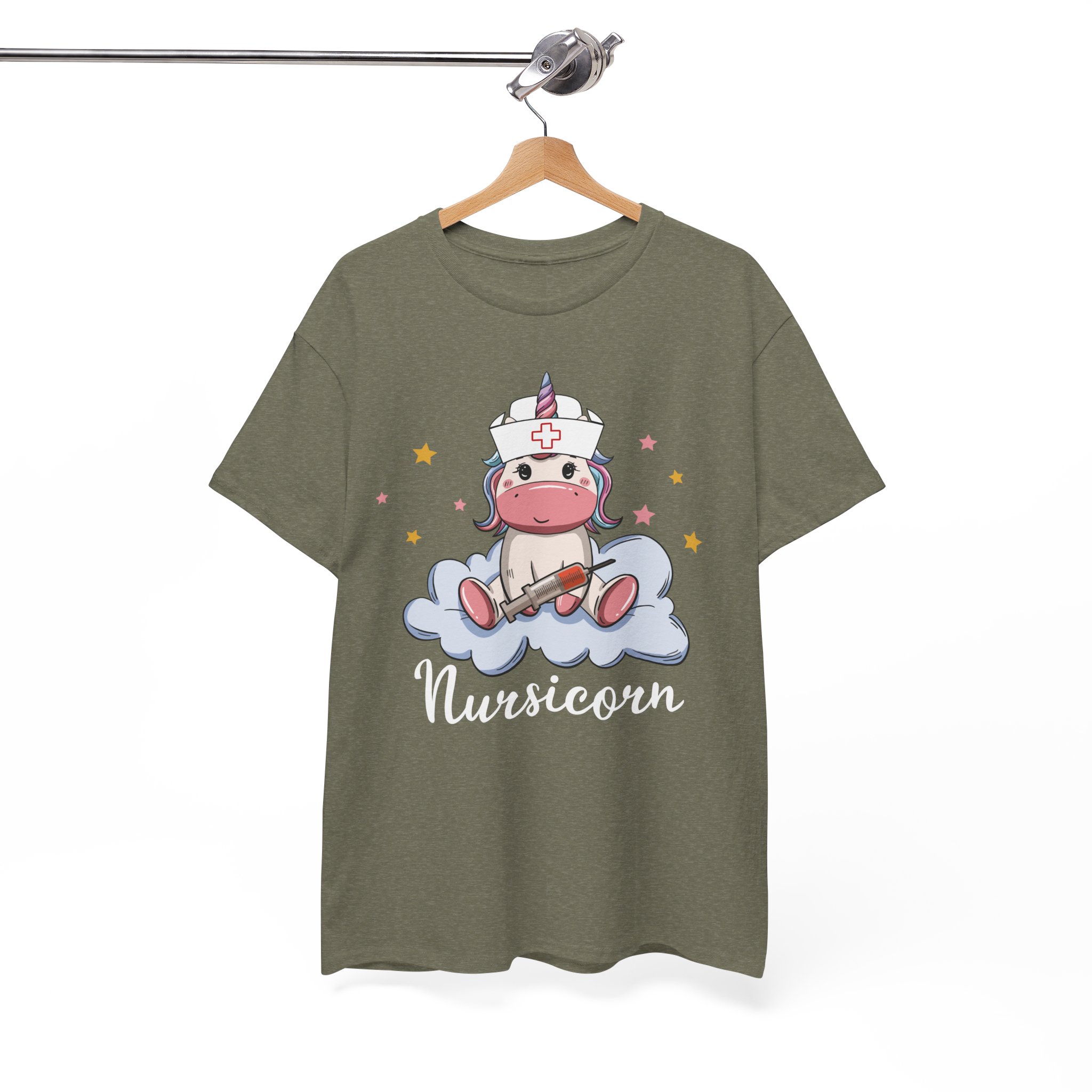 Unicorn Nurse Nursicorn T-Shirt - Image 5