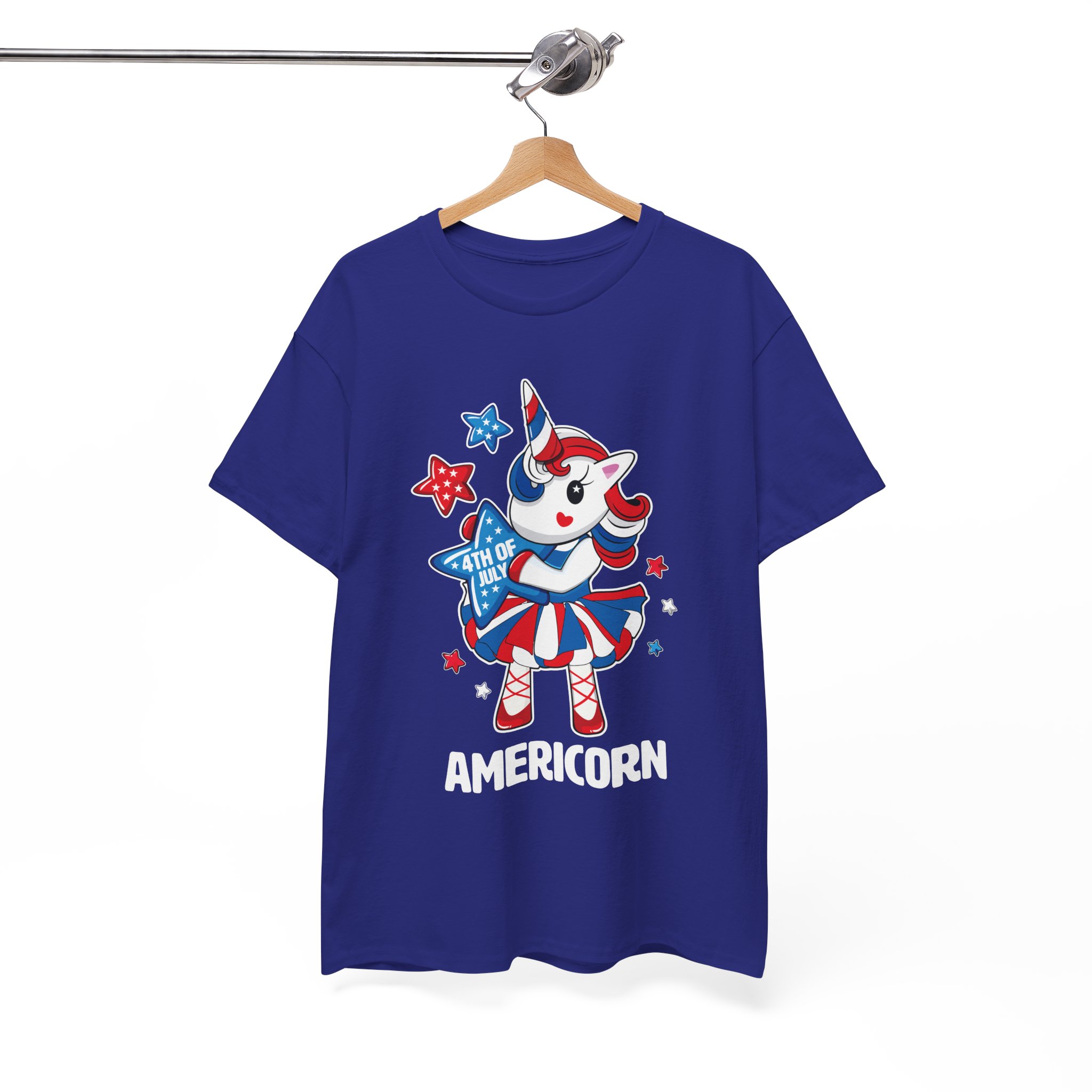 Americorn Patriotic T-Shirt – 4th of July Unicorn Tee - Image 10