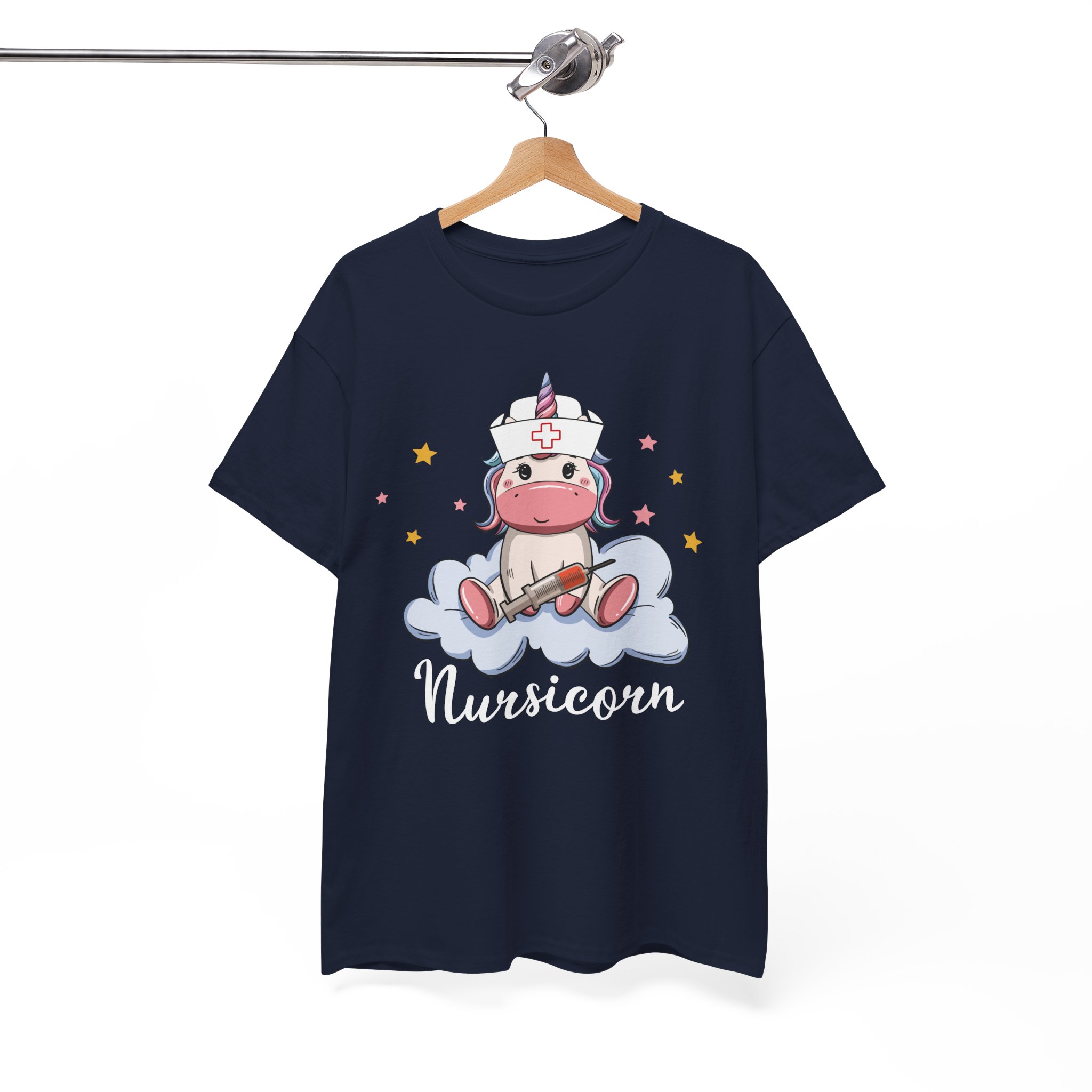 Unicorn Nurse Nursicorn T-Shirt - Image 9