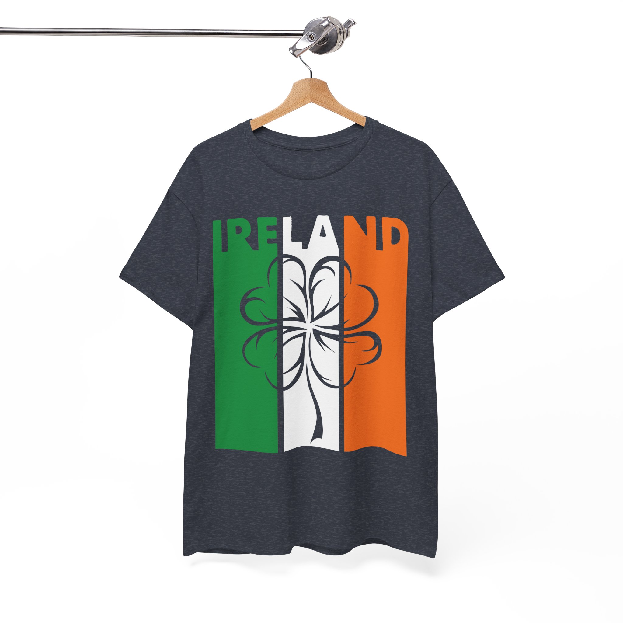 Ireland Flag Shamrock St. Patrick’s Day T-Shirt - Image 7