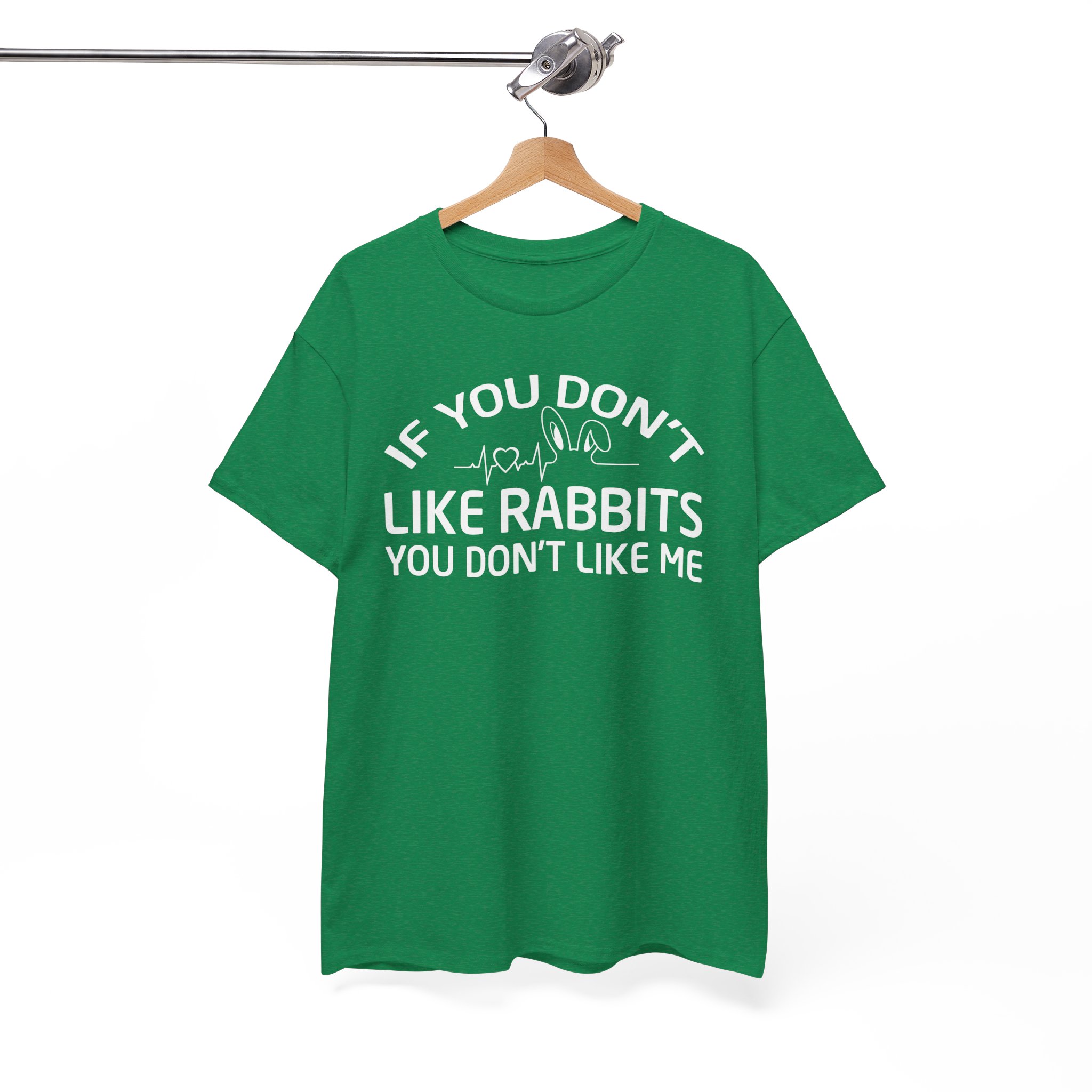 If You Don't Like Rabbits You Don't Like Me T-Shirt - Image 4