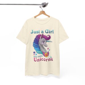 Just a Girl Who Loves Unicorns T-Shirt