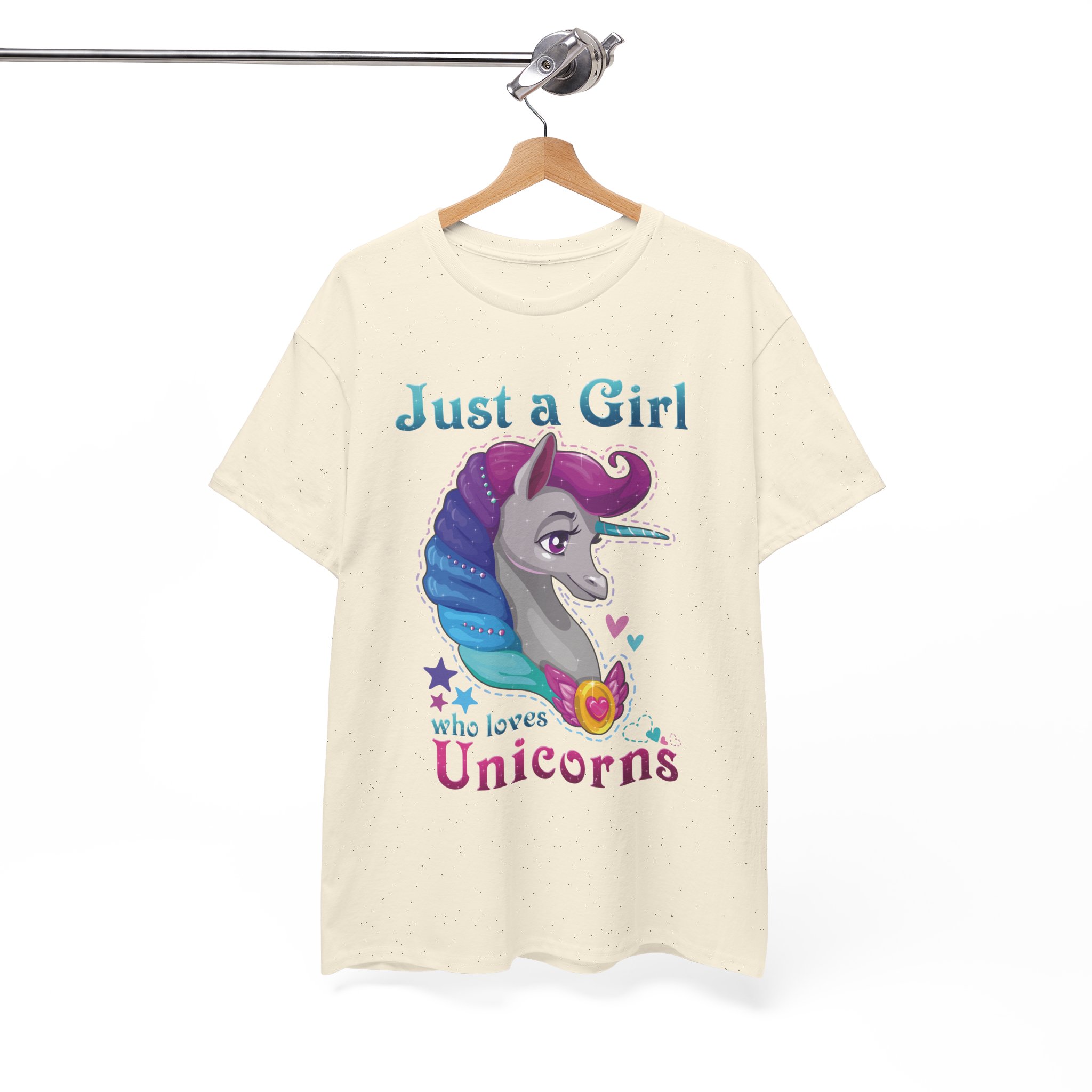 Just a Girl Who Loves Unicorns T-Shirt