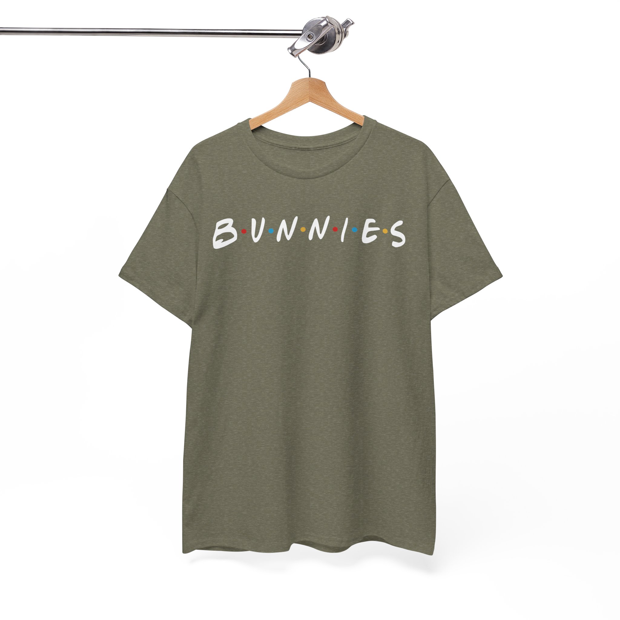 Bunnies Friends in Easter Day T-Shirt - Image 4