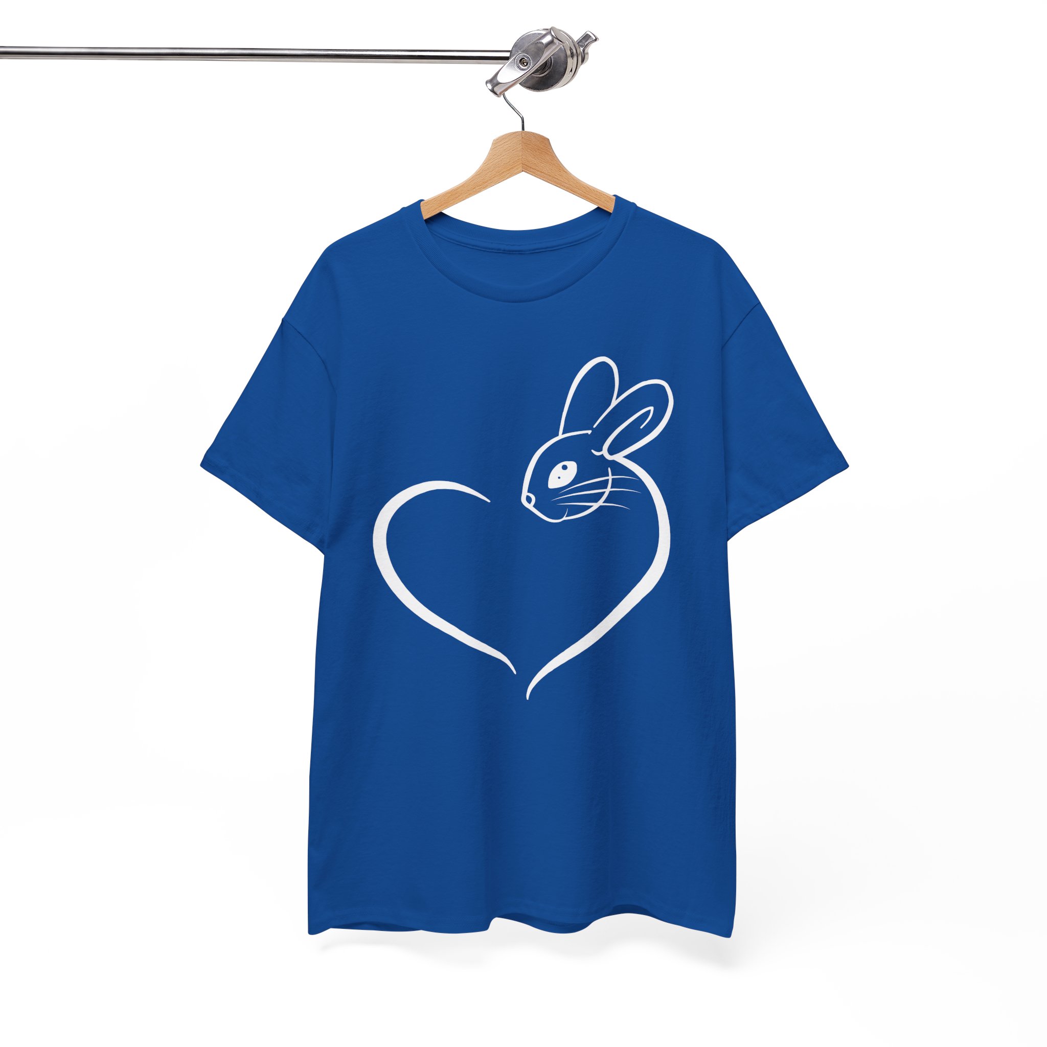 Bunny Rabbit Heart Love T‑Shirt - Image 7