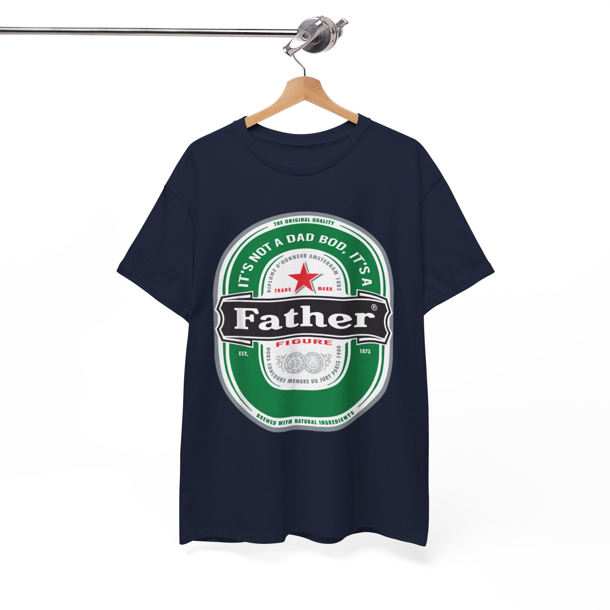 Father Beer Vintage Brewery Father's Day Gift T-Shirt - Image 11