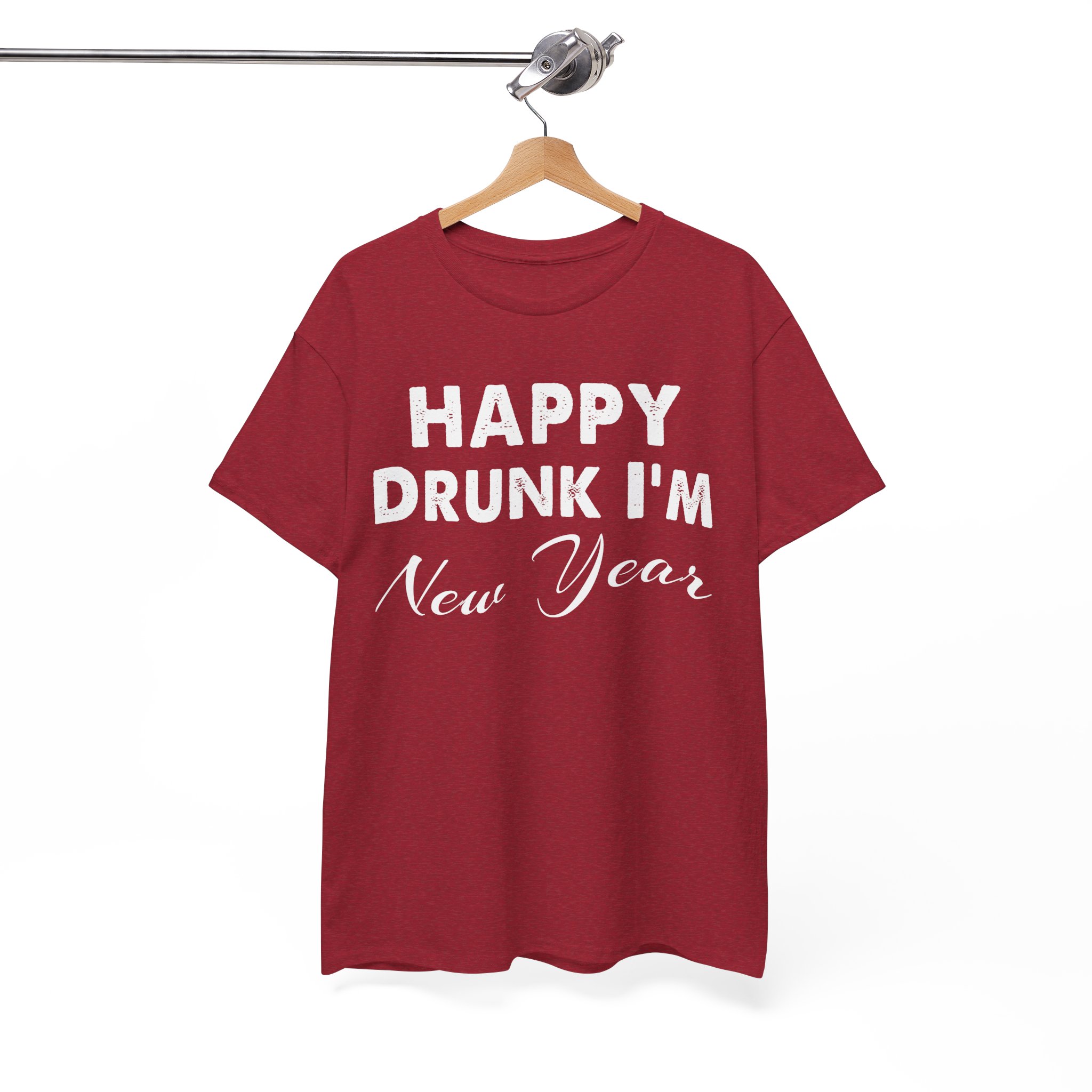 Happy Drunk I'm New Year T-Shirt - Image 10