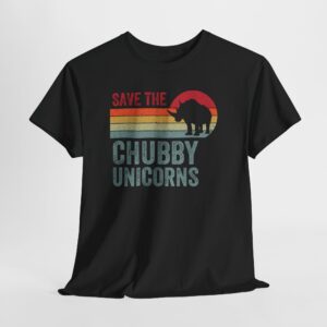 Save The Chubby Unicorns Rhino T-Shirt