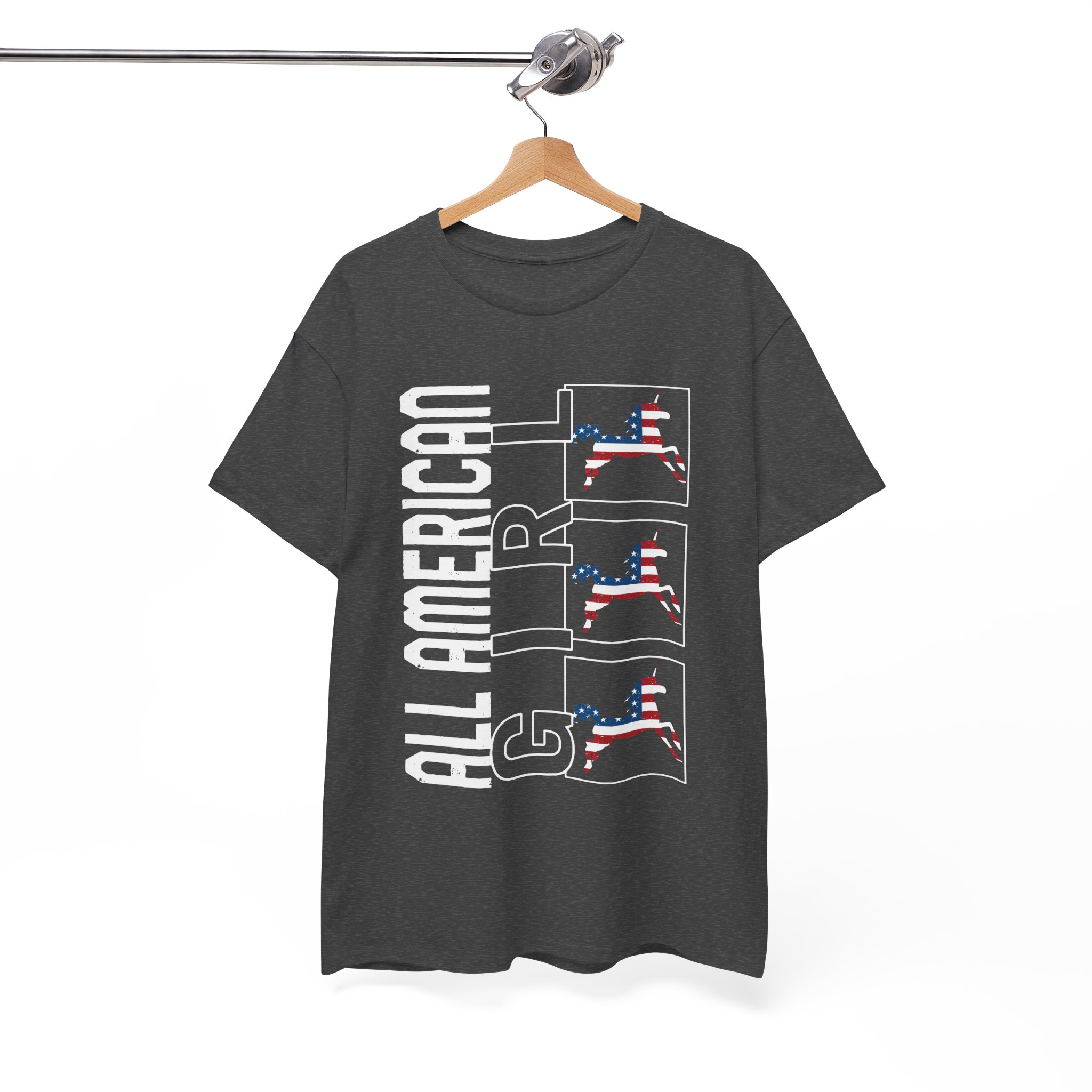 All American Girl Patriotic USA 4th Of July T‑Shirt - Image 6