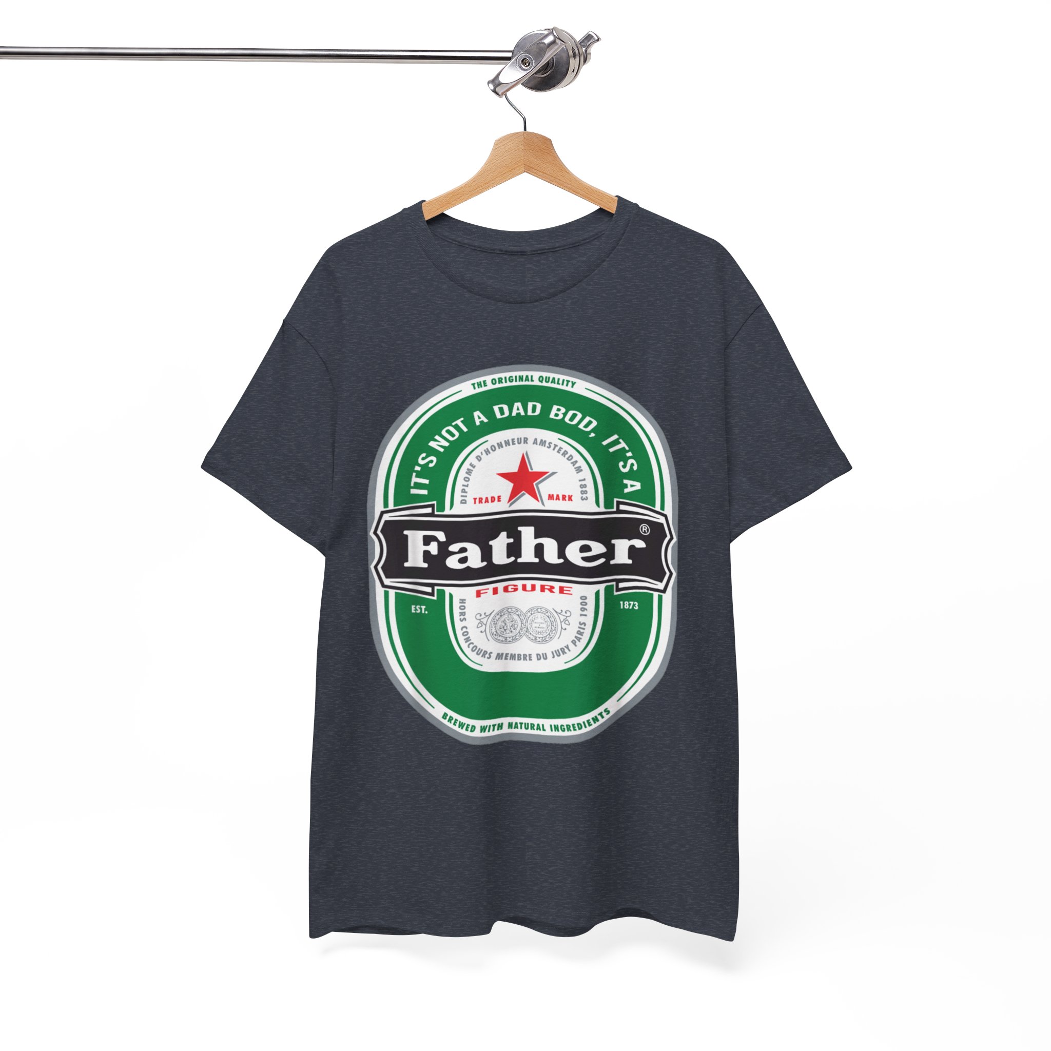 Father Beer Vintage Brewery Father's Day Gift T-Shirt - Image 12
