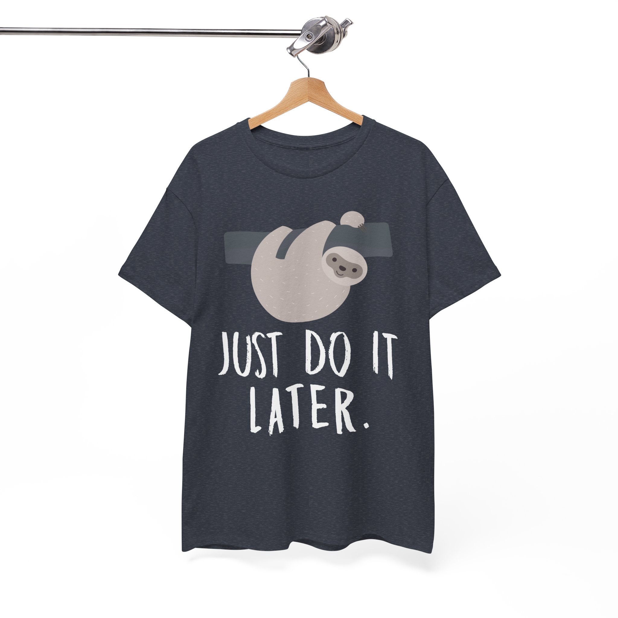 Just Do It Later Sloth T-Shirt - Image 9