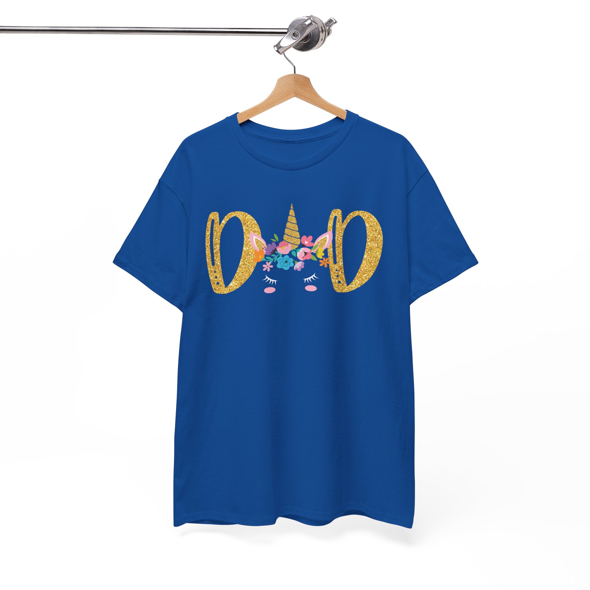 Unicorn Dad Father’s Day Gift T-Shirt - Image 10