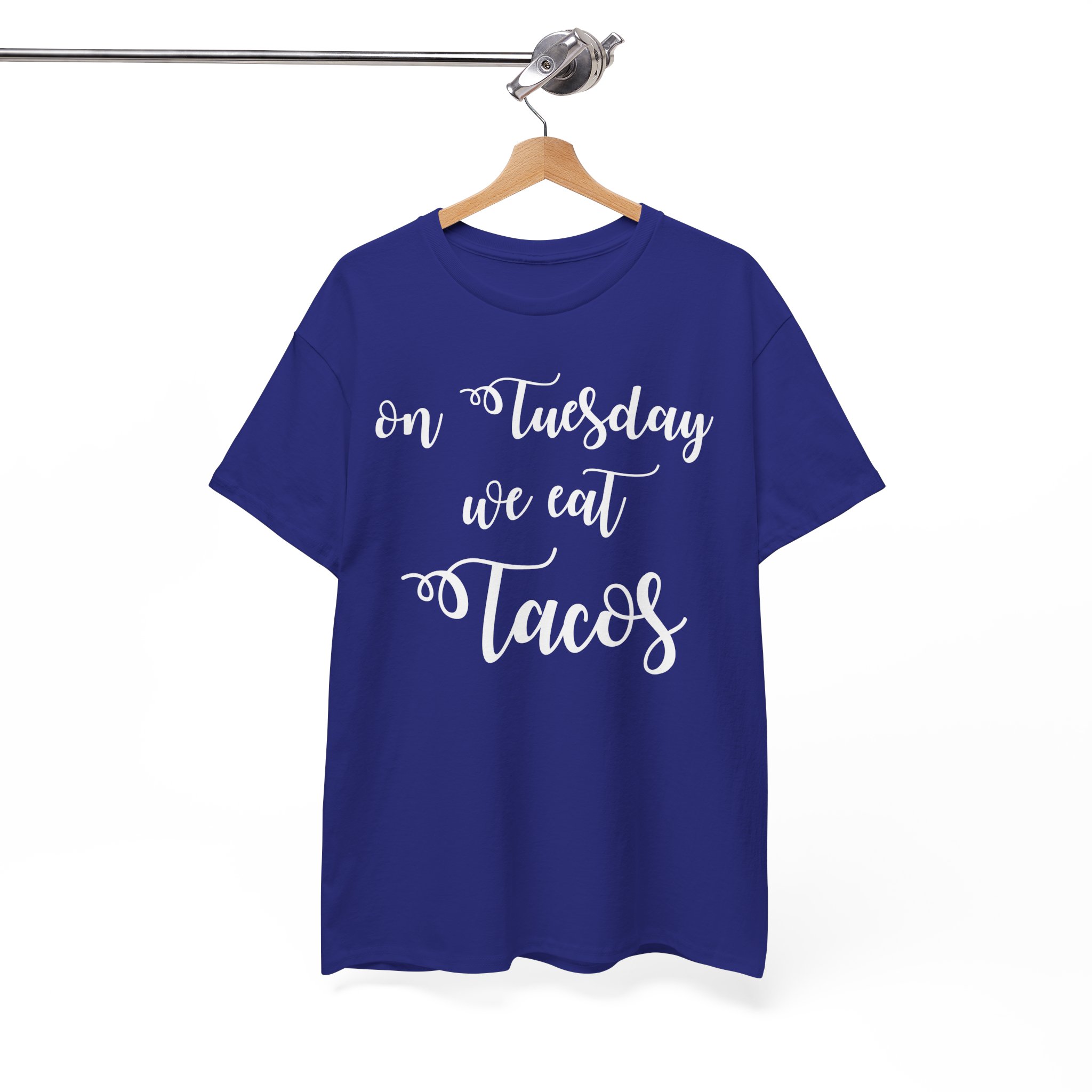 On Tuesday We Eat Tacos Fun Tee - Image 10