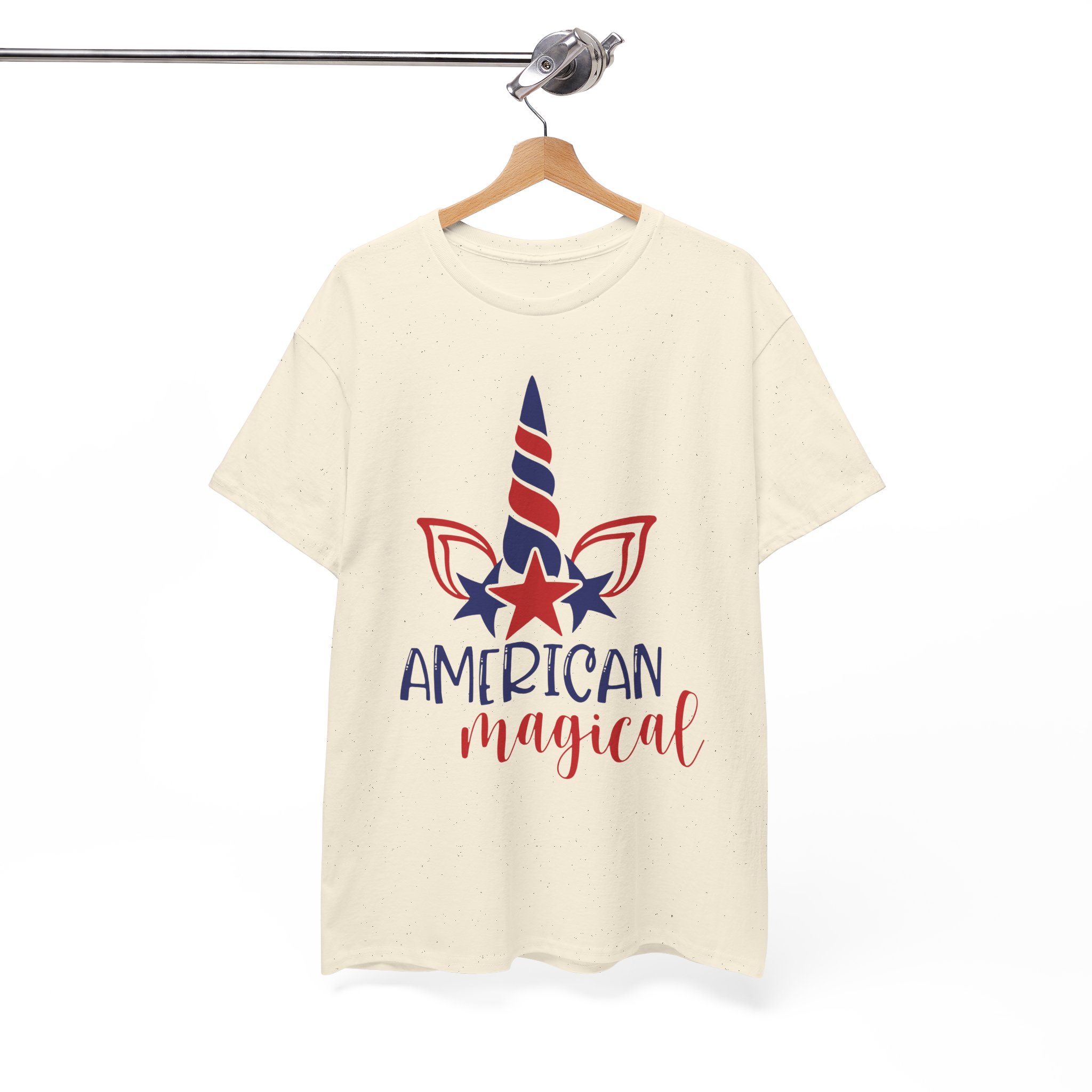 American Magical Unicorn Tee - Patriotic 4th of July Shirt - Image 4
