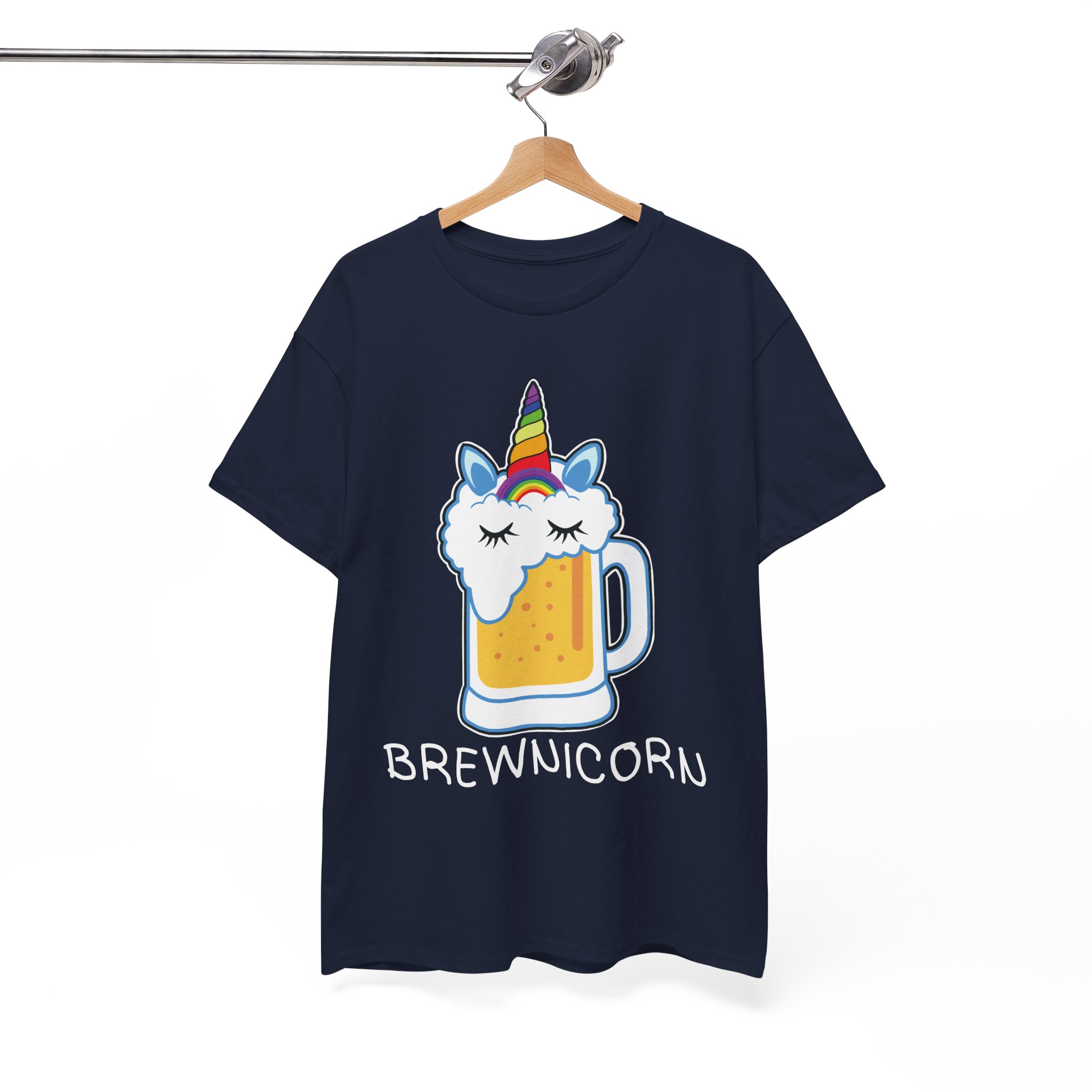 Brewnicorn Unicorn Beer T-Shirt - Image 9