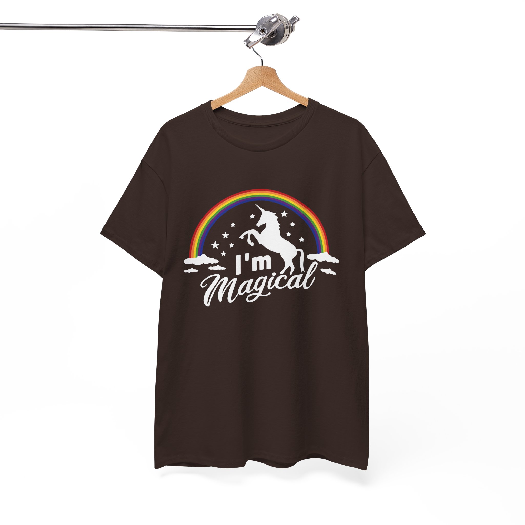 I'm Magical Unicorn Rainbow T-Shirt - Image 3