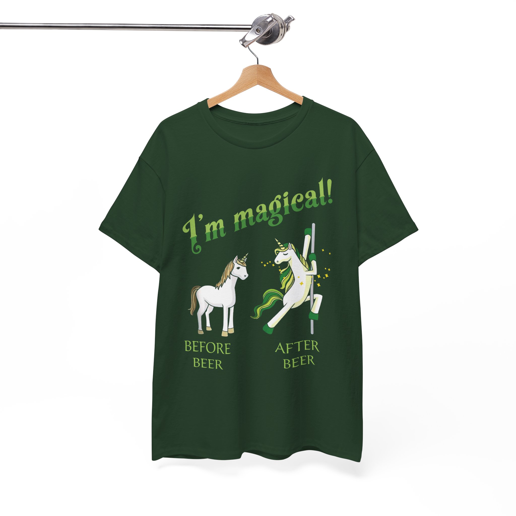 I’m Magical! Before Beer After Beer Unicorn T‑Shirt