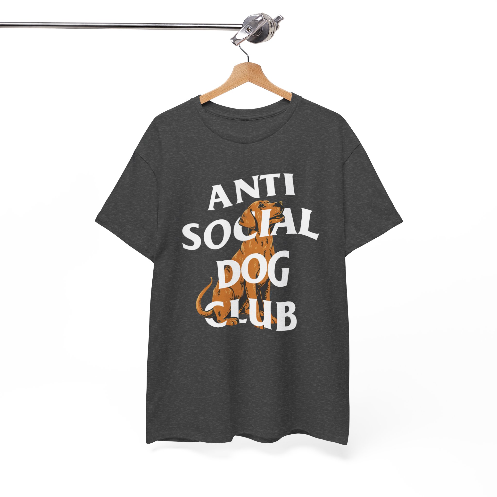 Anti Social Dog Club Funny T-Shirt - Image 3