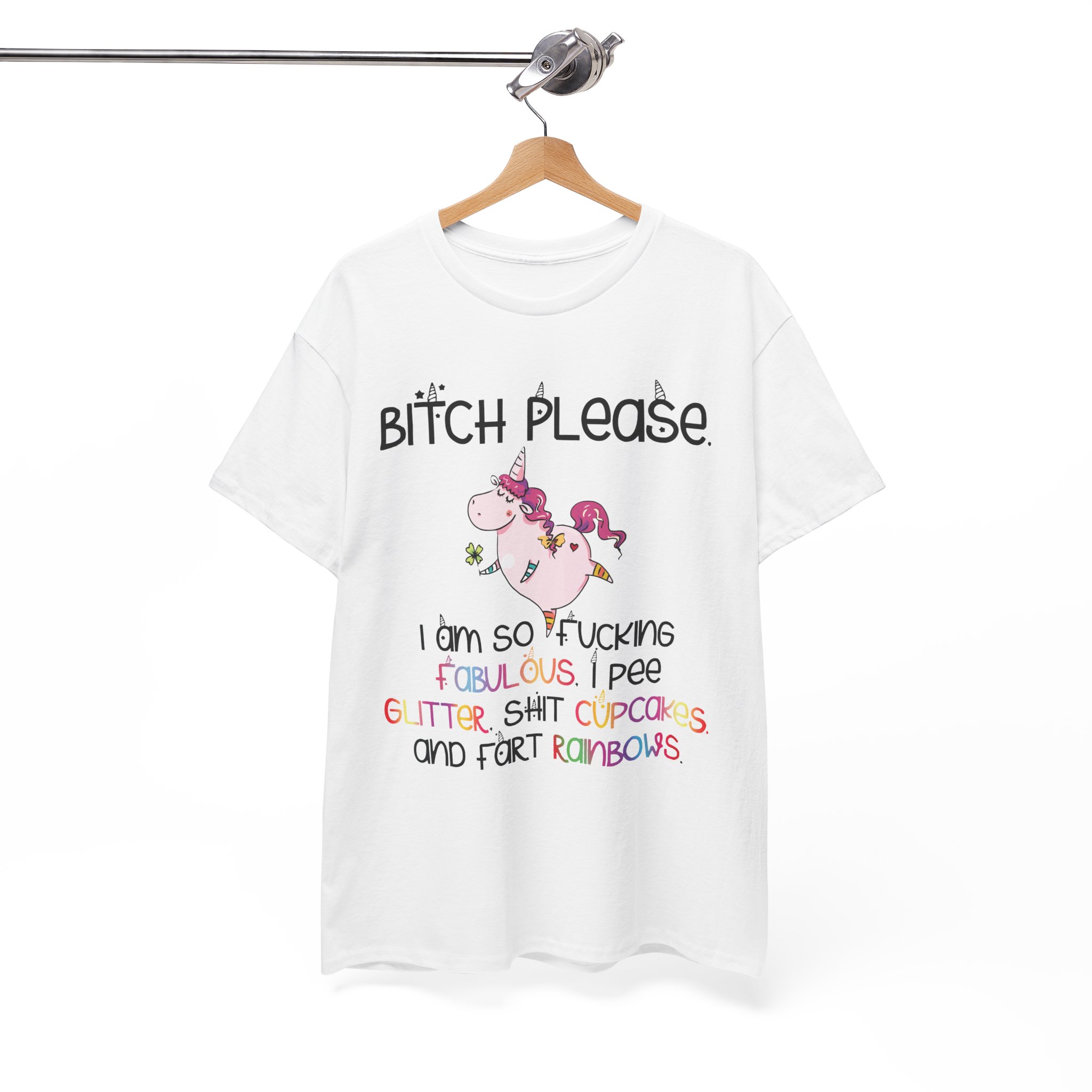 Funny Cupcakes Unicorn Rainbows Shirt - Image 2