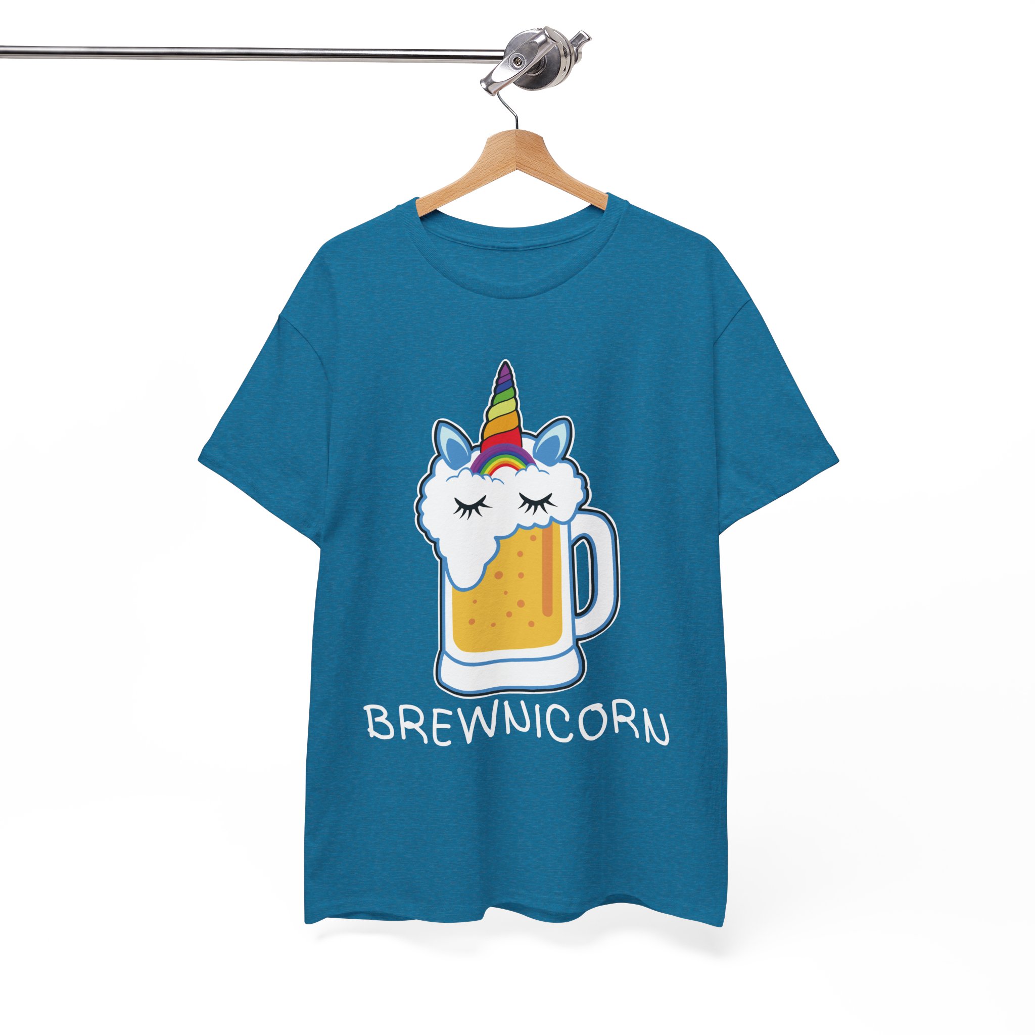 Brewnicorn Unicorn Beer T-Shirt - Image 7