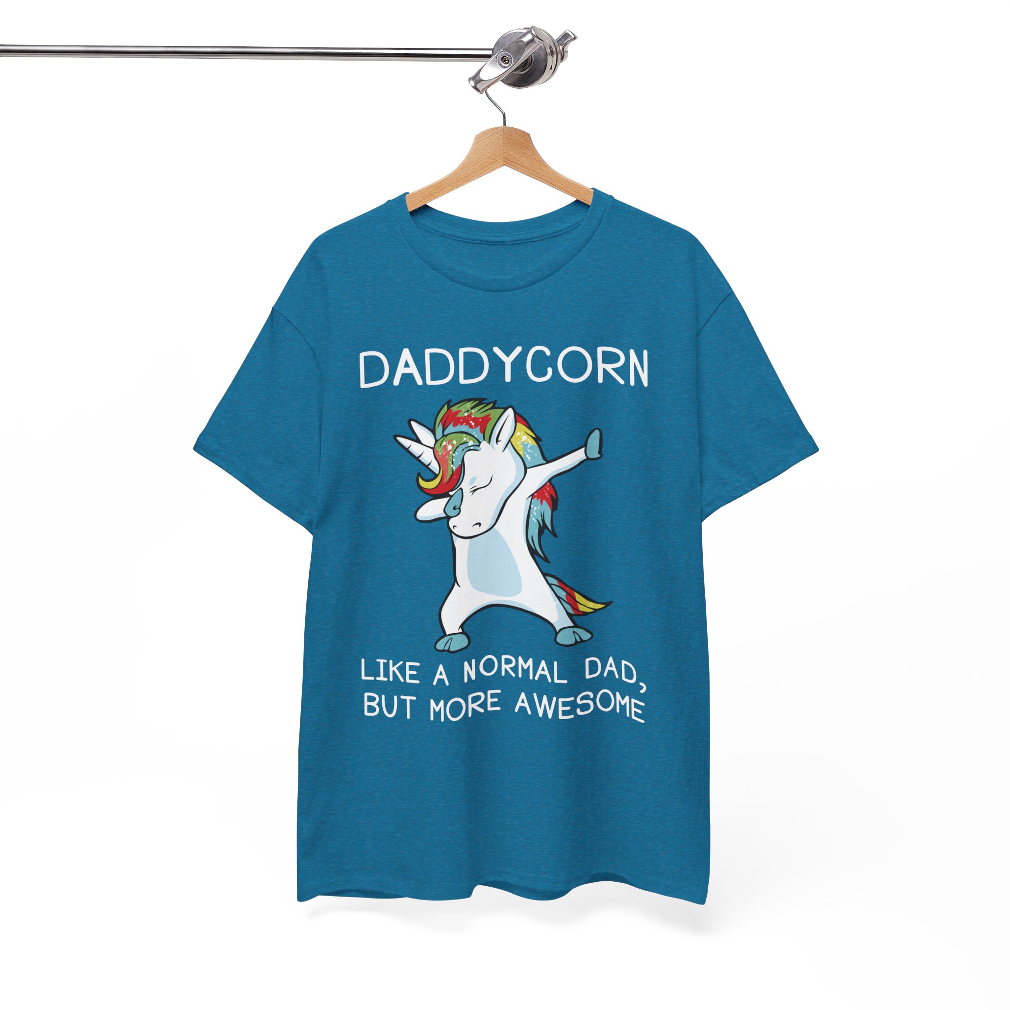 Daddycorn Funny Unicorn Dabbing Gift for Father's Day T-Shirt