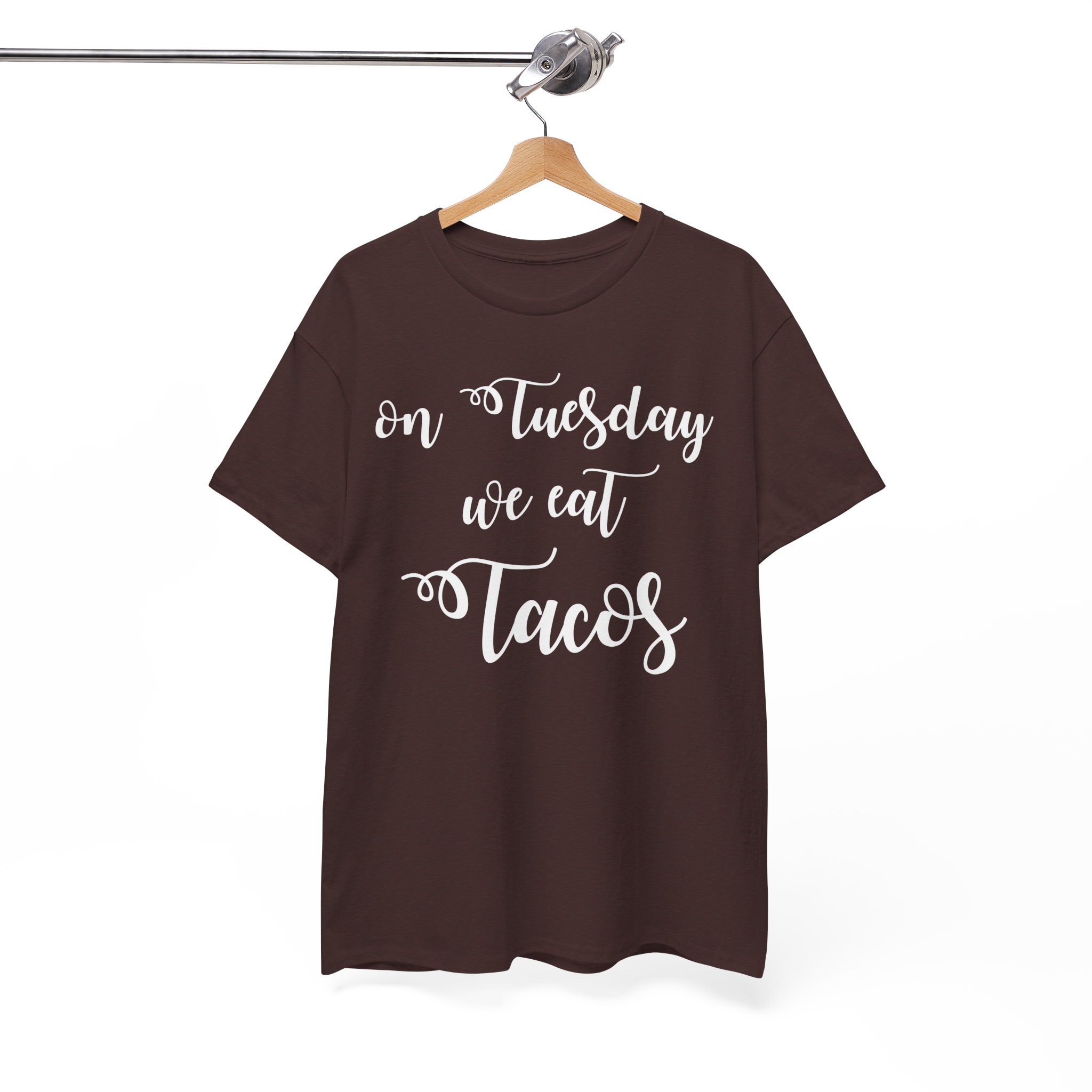 On Tuesday We Eat Tacos Fun Tee - Image 2