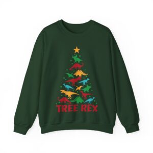 Tree Rex Dinosaur Christmas Gift Sweatshirt
