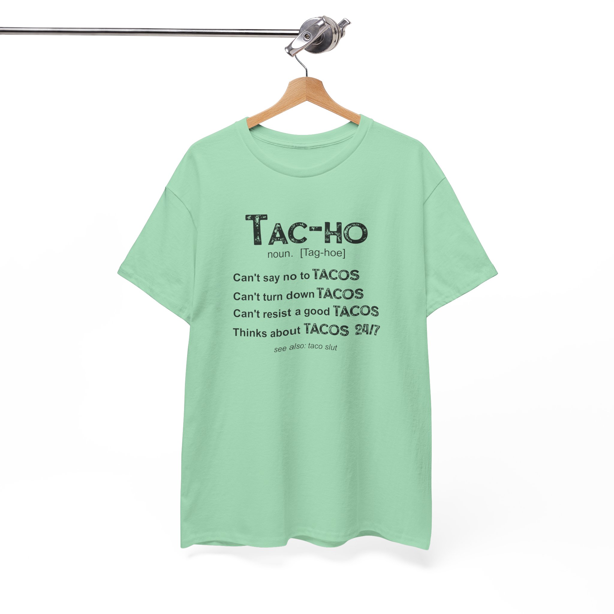 Tac-Ho Funny Tacos Definition Mexican Foodie Gift Shirt - Image 8