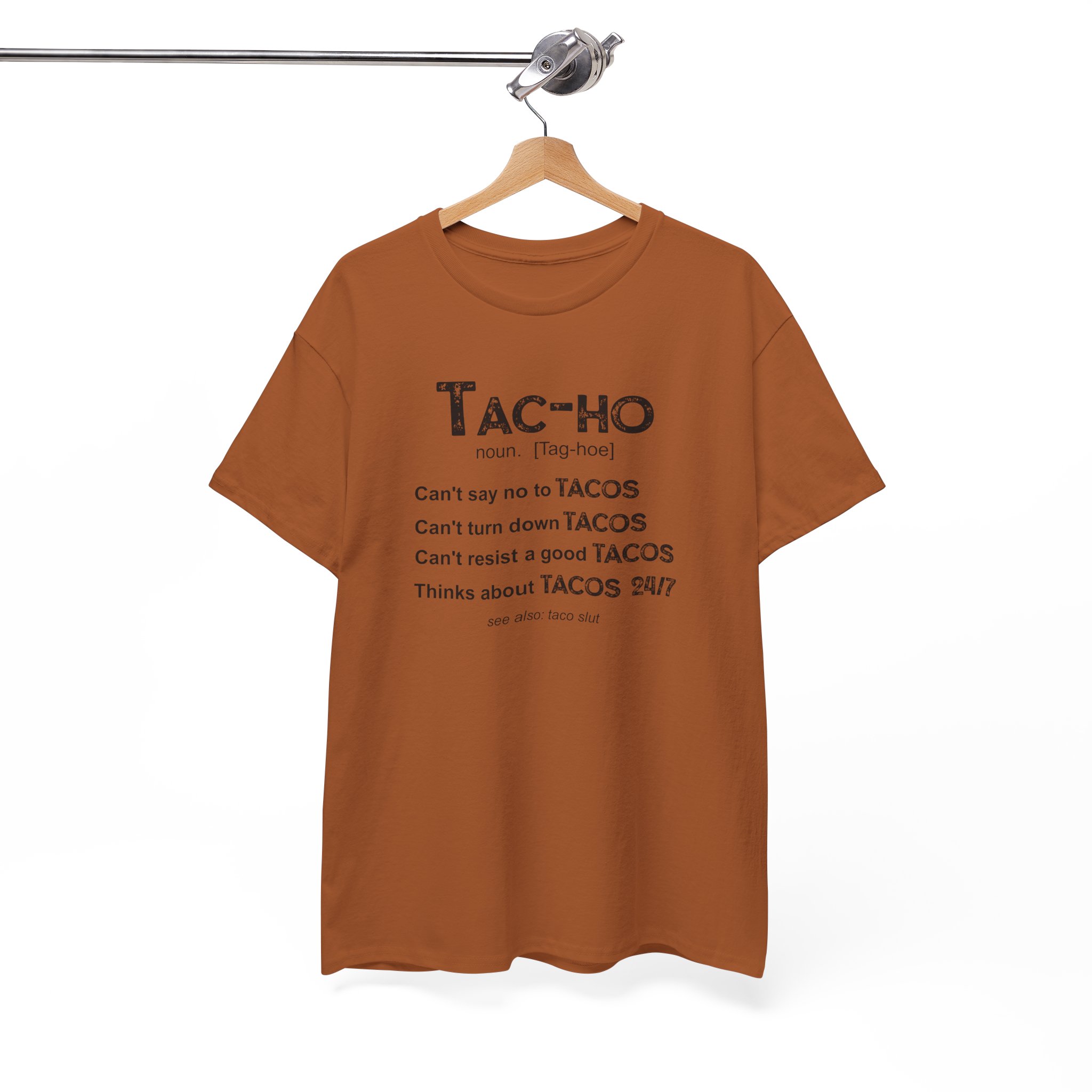 Tac-Ho Funny Tacos Definition Mexican Foodie Gift Shirt - Image 5