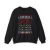 Christmas Stranger Things Alphabet Crewneck Ugly Sweatshirt