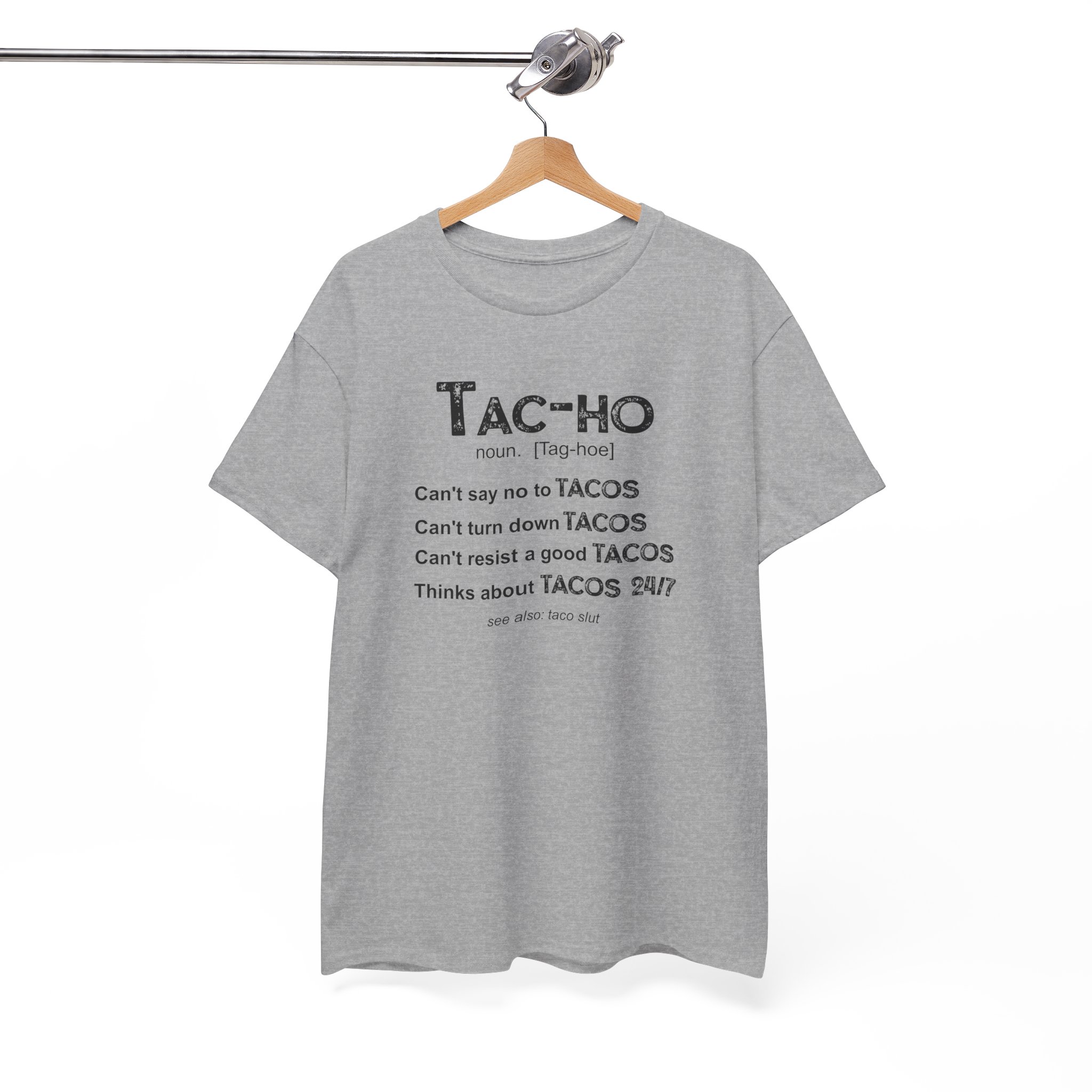 Tac-Ho Funny Tacos Definition Mexican Foodie Gift Shirt - Image 3