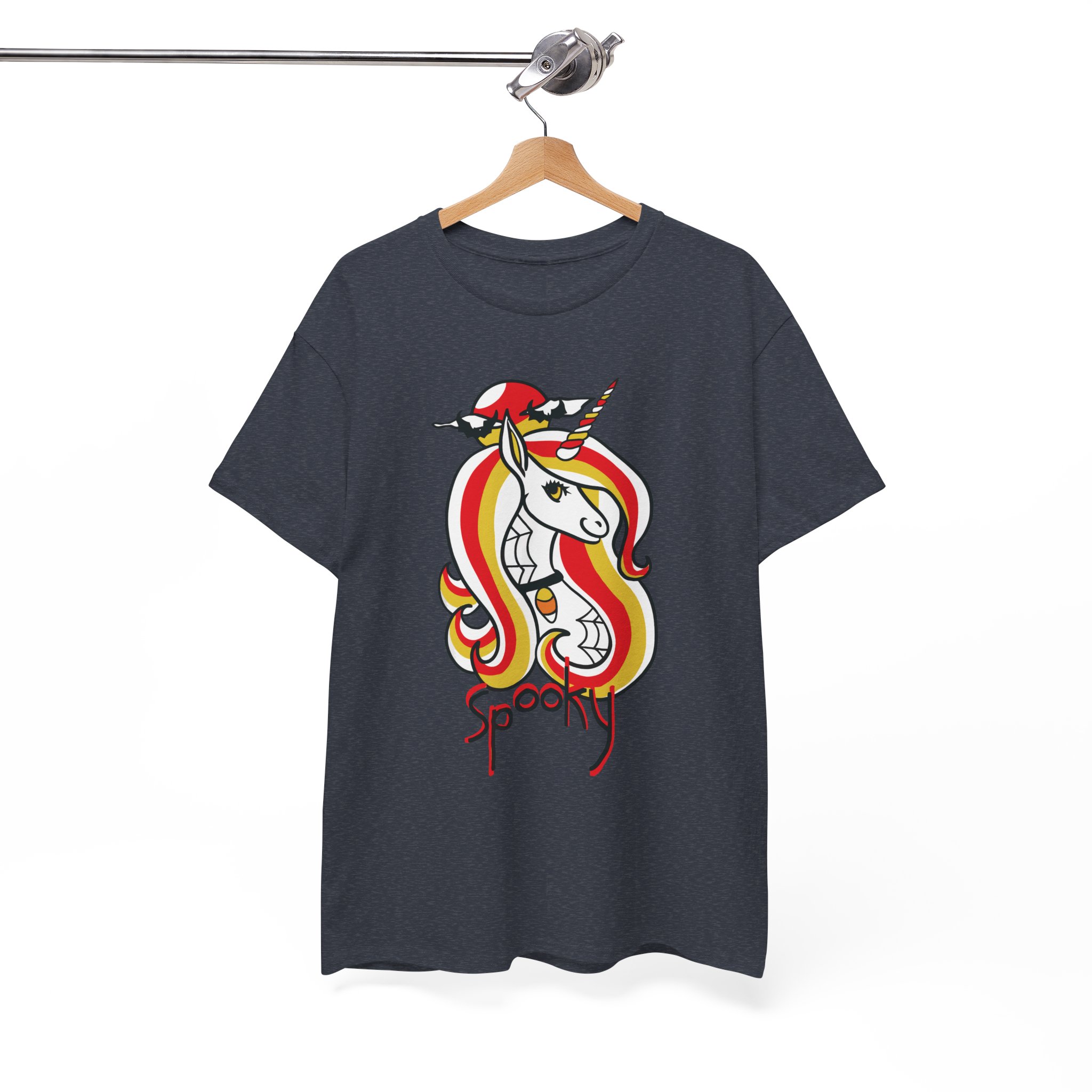 Unicorn 'Spooky' Halloween T-Shirt - Image 10
