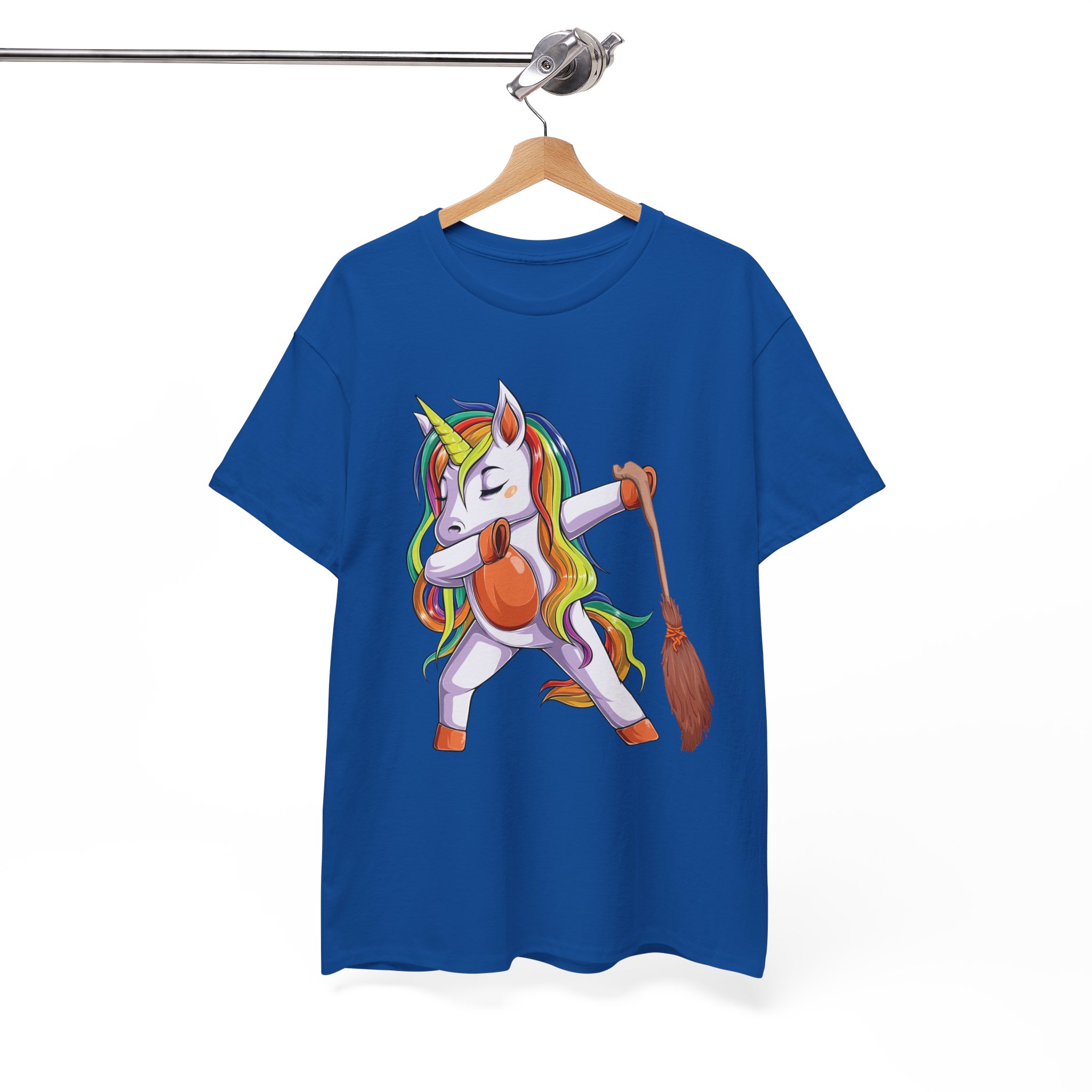 Dabbing Unicorn T-Shirt - Funny Rainbow Unicorn Dancing Design - Image 9